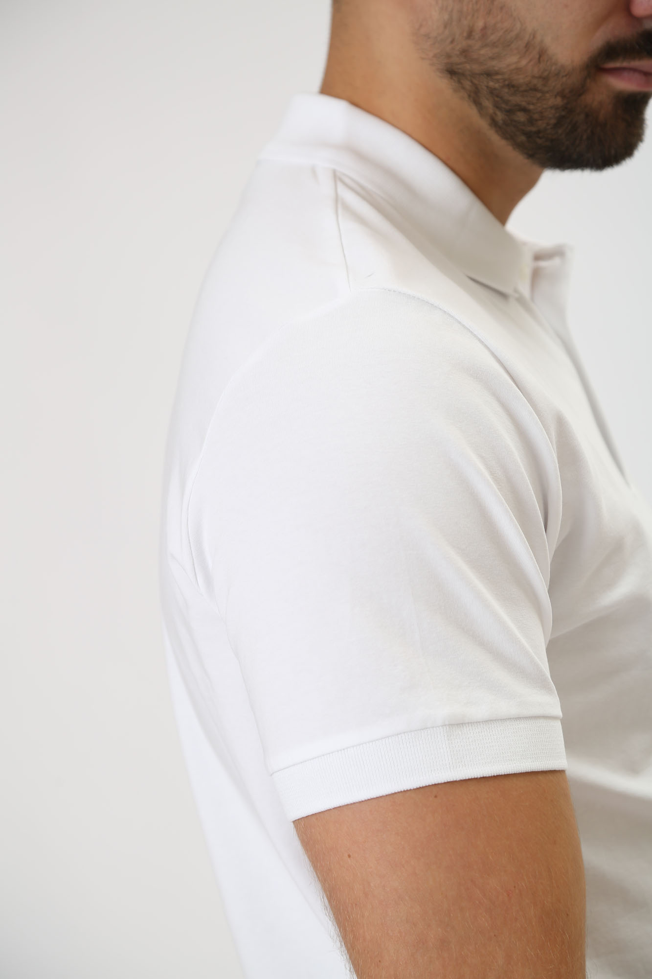 543235_745088 Поло Karl Lagerfeld Белый