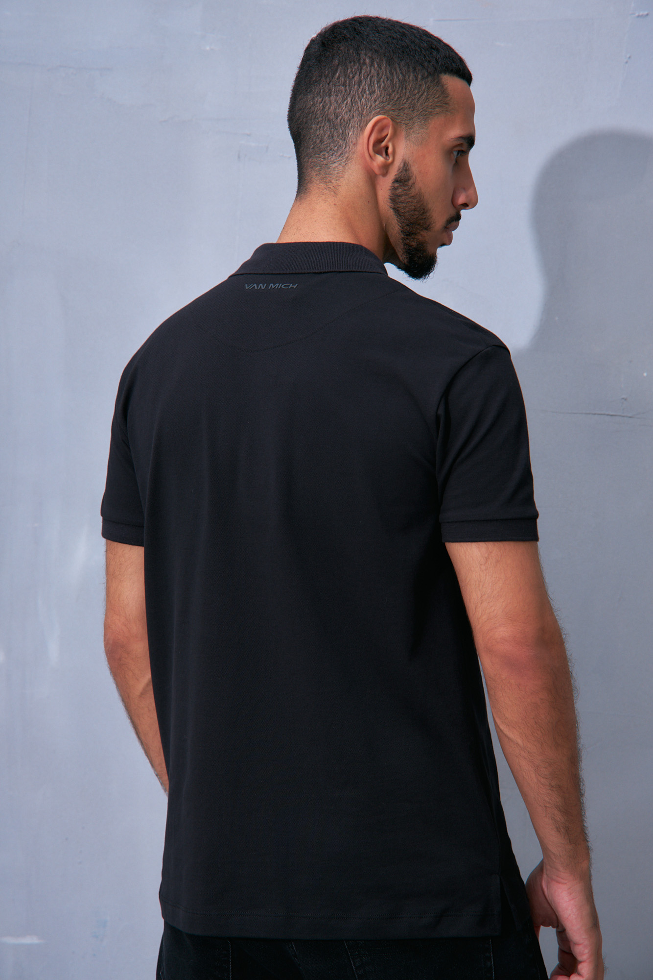 VM-232-54-013 Поло Van Mich Черный