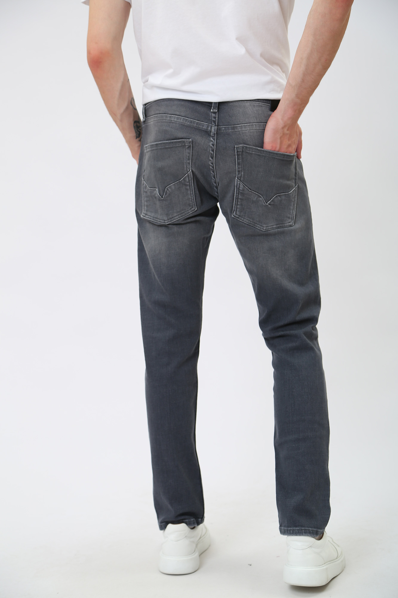 PM206328UE5 Джинсы TRACK Pepe Jeans Серый