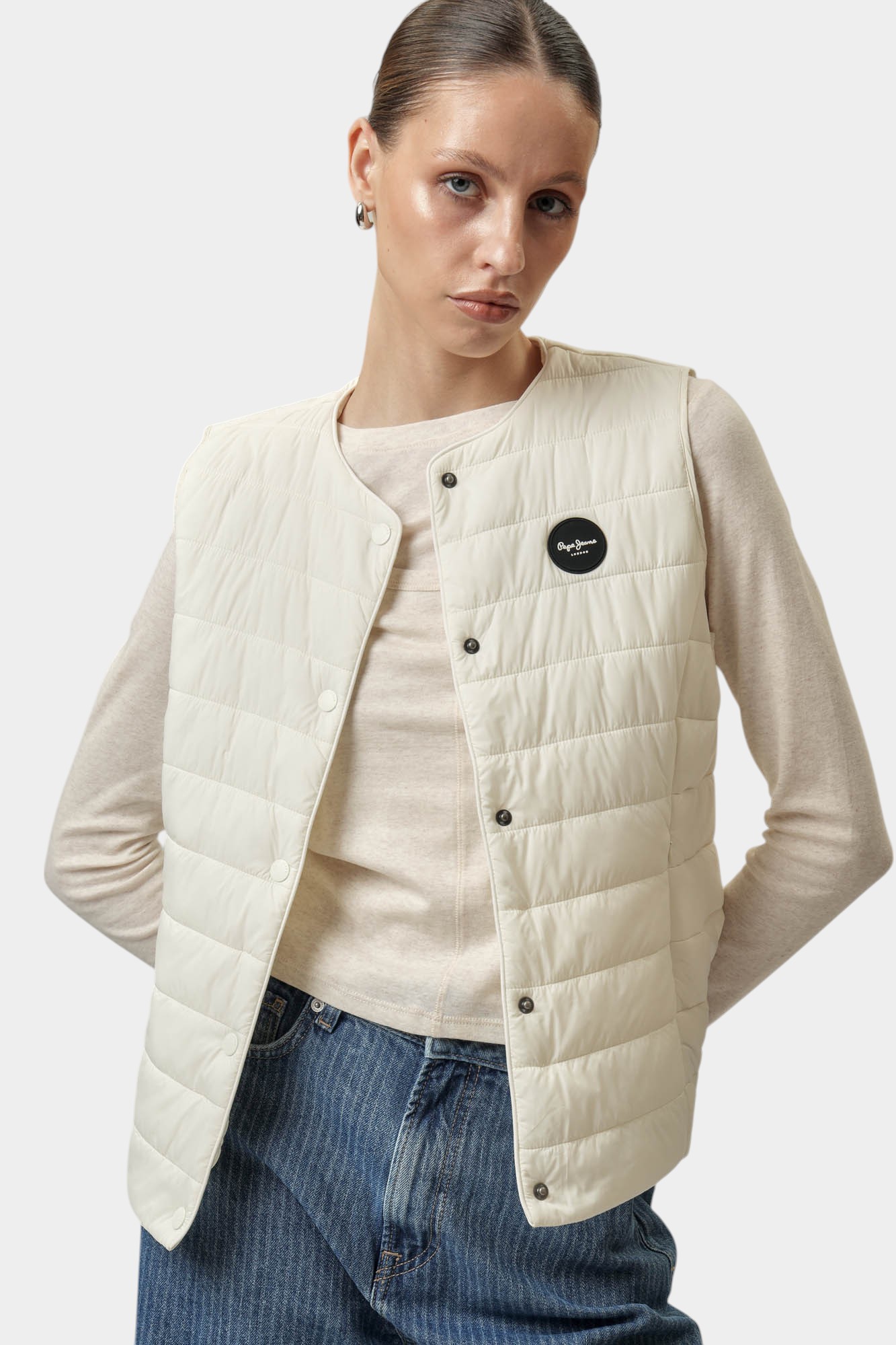 PL402584 жилет утепленный pepe jeans 