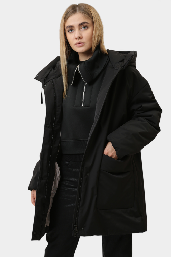 Шарф Trussardi Акрил Черный