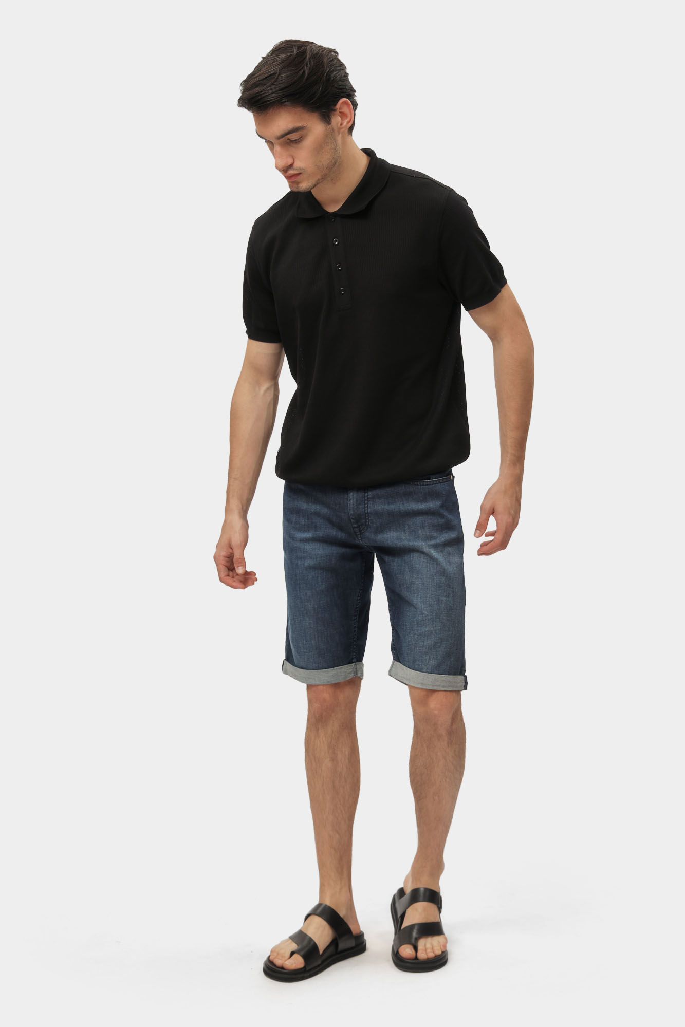 552833_265820 Шорты джинсовые Karl Lagerfeld Голубой