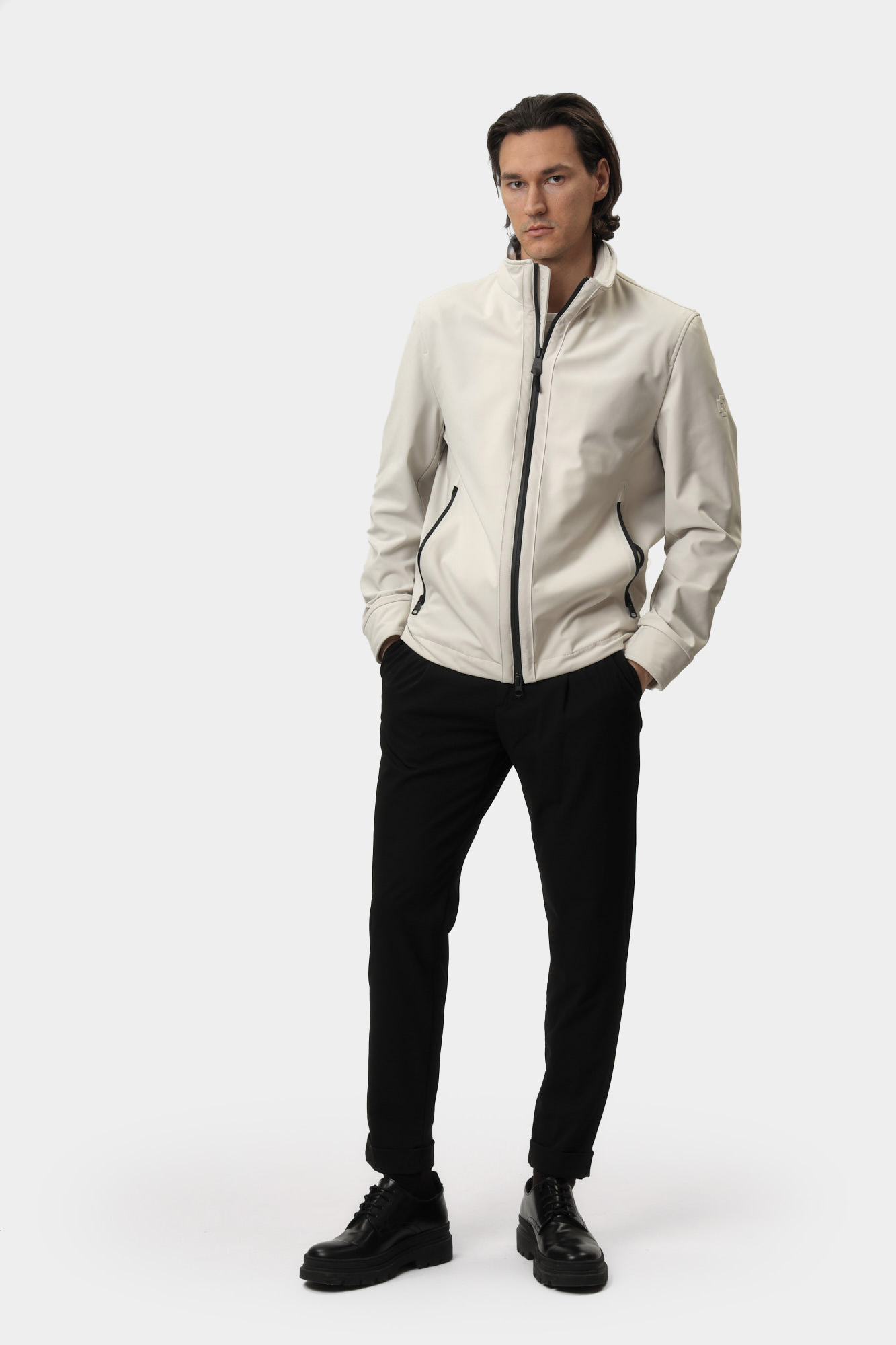 30045082_10018403 Ветровка Strellson Серый