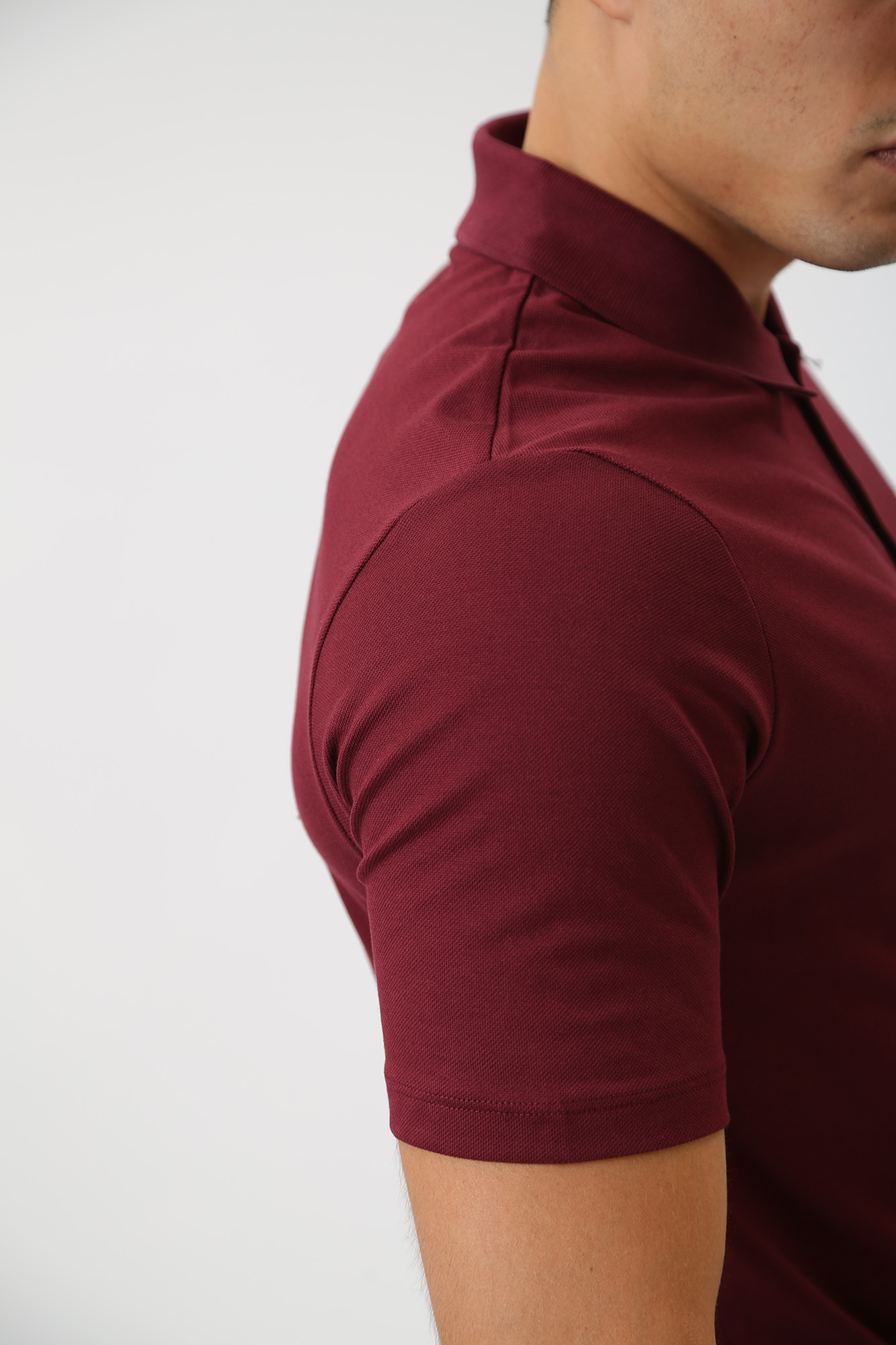 534232_745028 Поло Karl Lagerfeld Бордовый