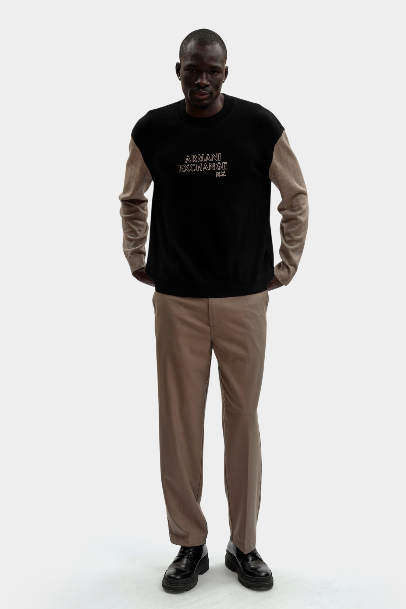 XM001816_AF21302 Брюки Armani Exchange Коричневый