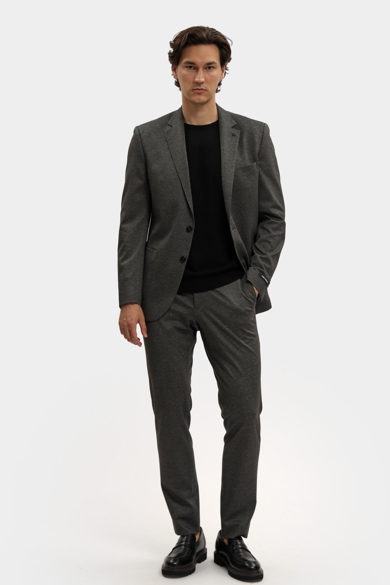 553021_155280 Пиджак Karl Lagerfeld Серый