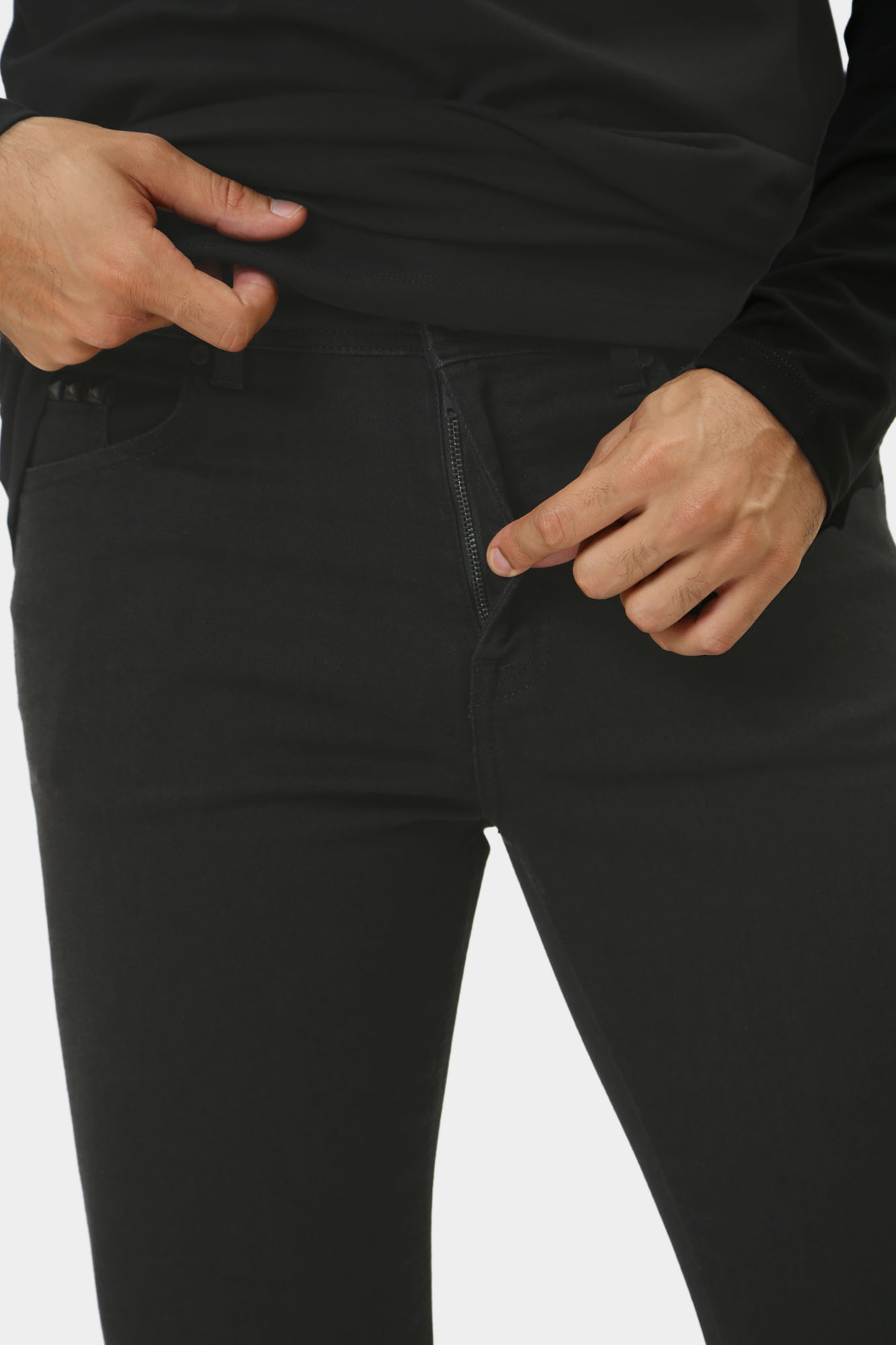 543861_26584 Брюки джинсовые Karl Lagerfeld Серый