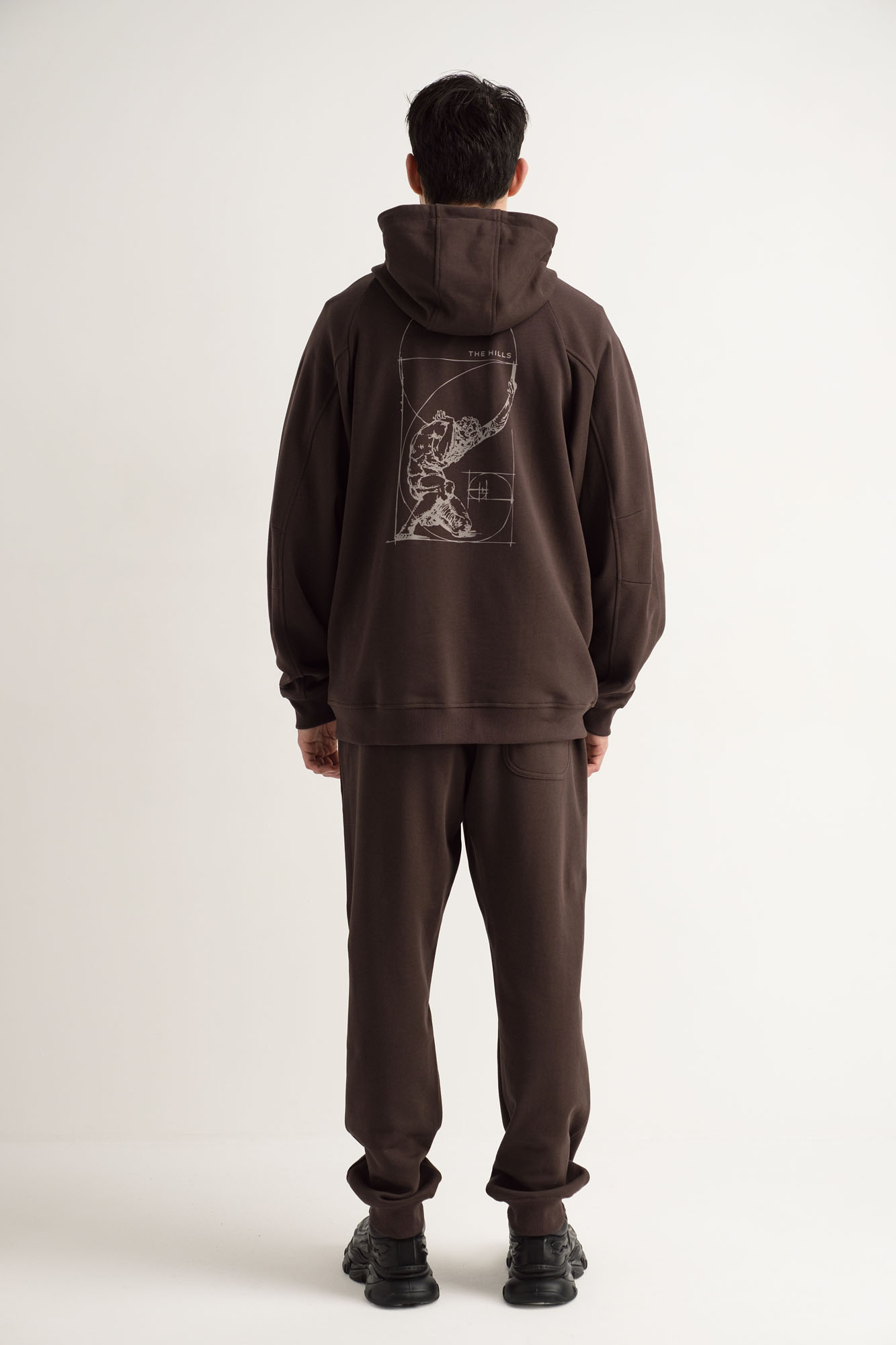 M-242-P-20-0016 Брюки спортивные The Hills Коричневый