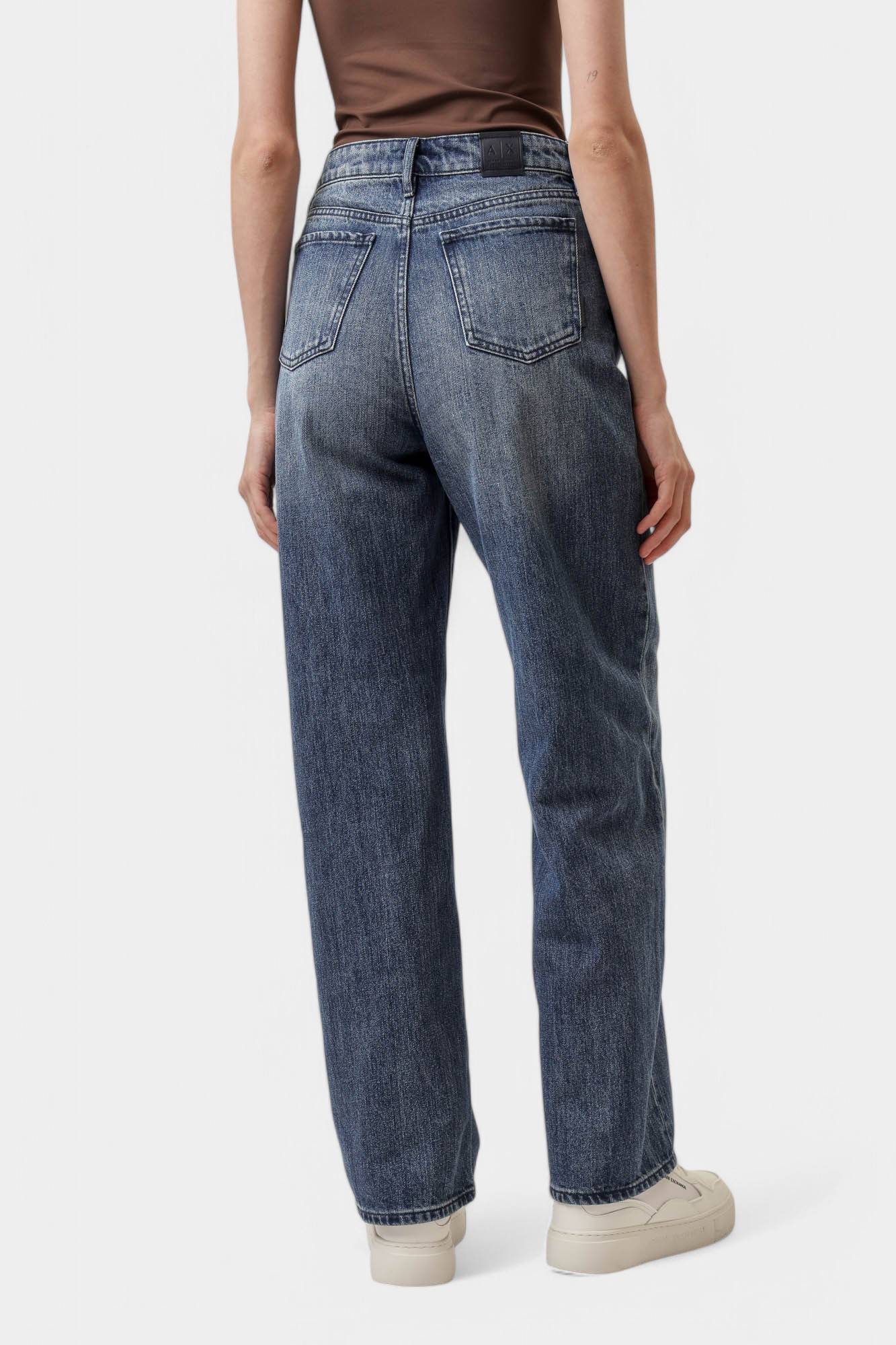 XW000100_AF12845 брюки джинсовые armani exchange 