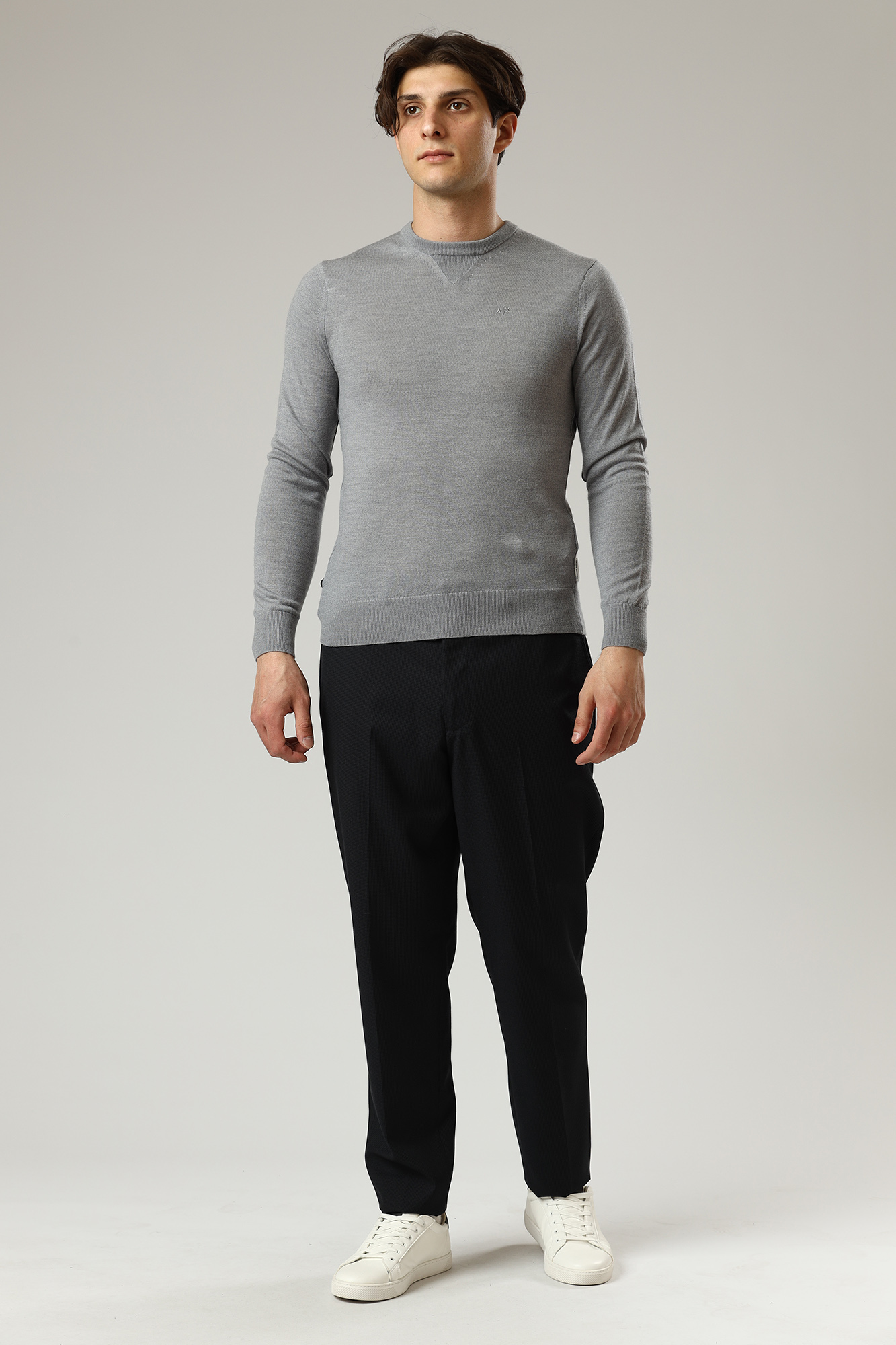 8NZM3A_ZM8AZ Джемпер Armani Exchange Серый