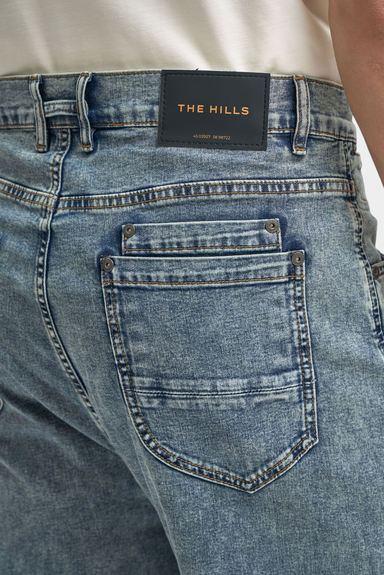 M-261-FT-56-0007 Джинсы The Hills Синий