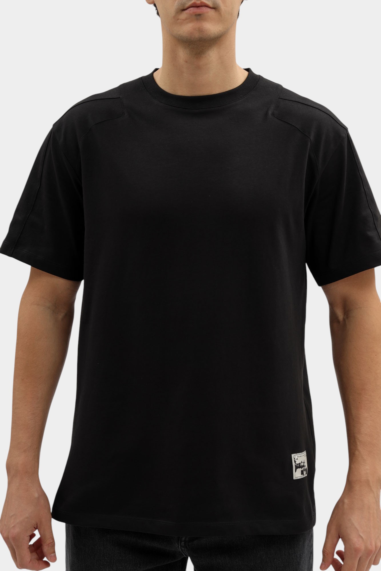 BMT1223 Футболка Bikkembergs Черный