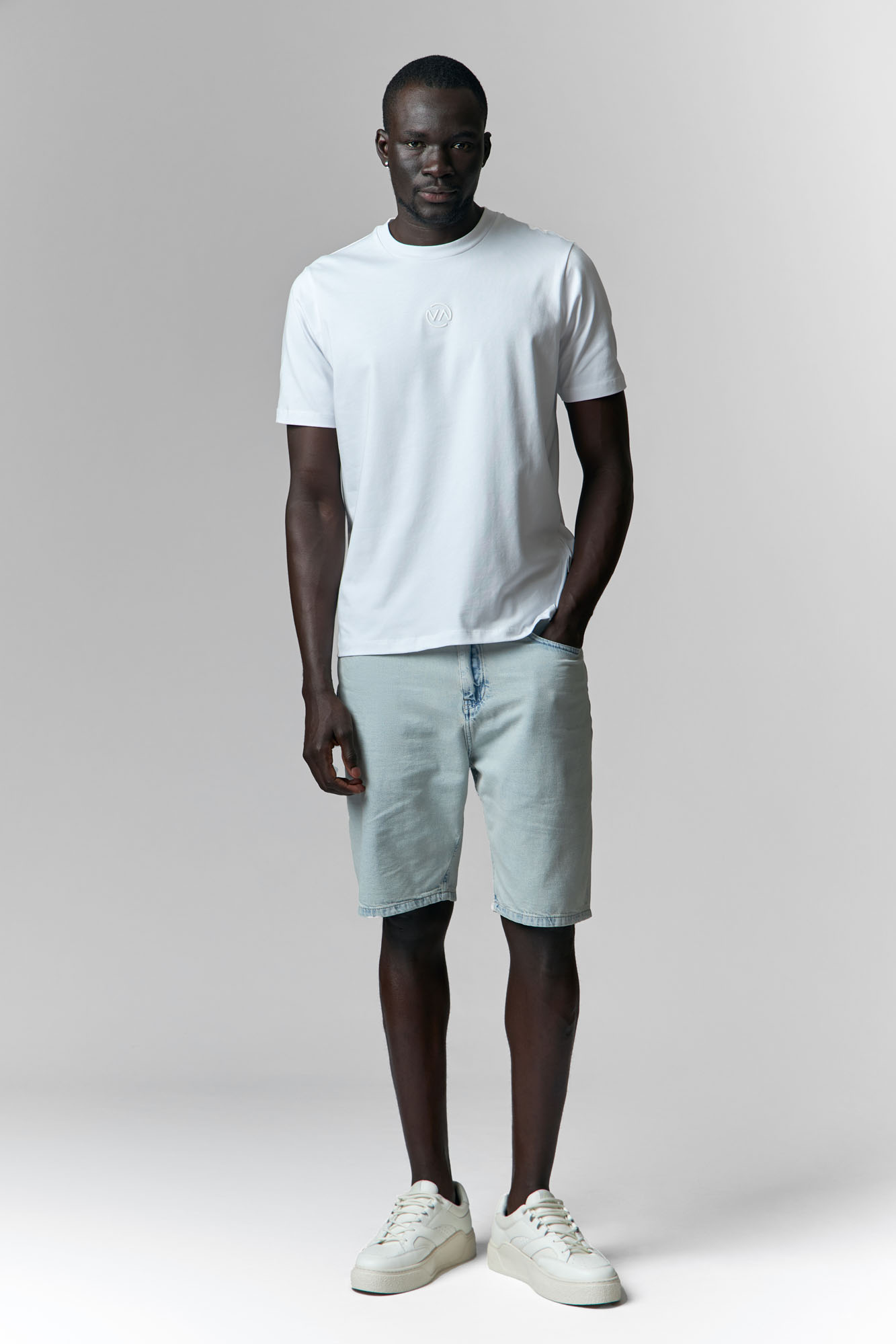 VM-ERK-22-425 Футболка Van Mich Голубой