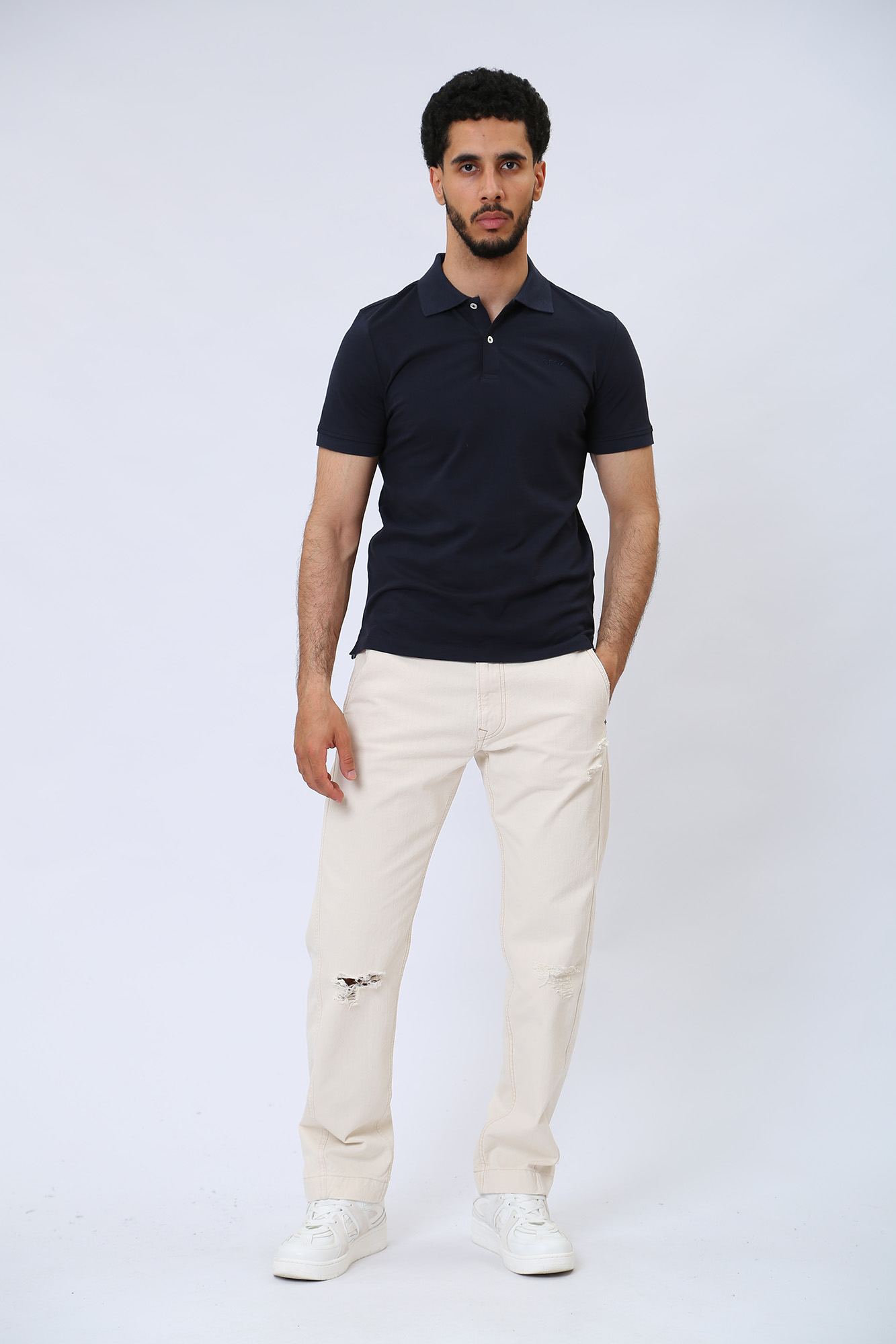 M3510DT2994F4 Поло Geox Синий