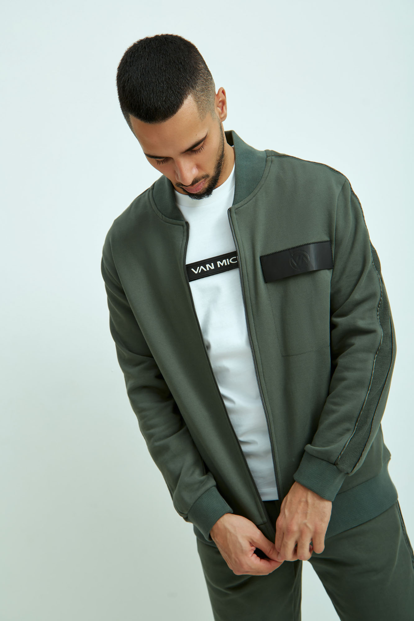 VM-ERK-20-045 Толстовка Van Mich Зеленый