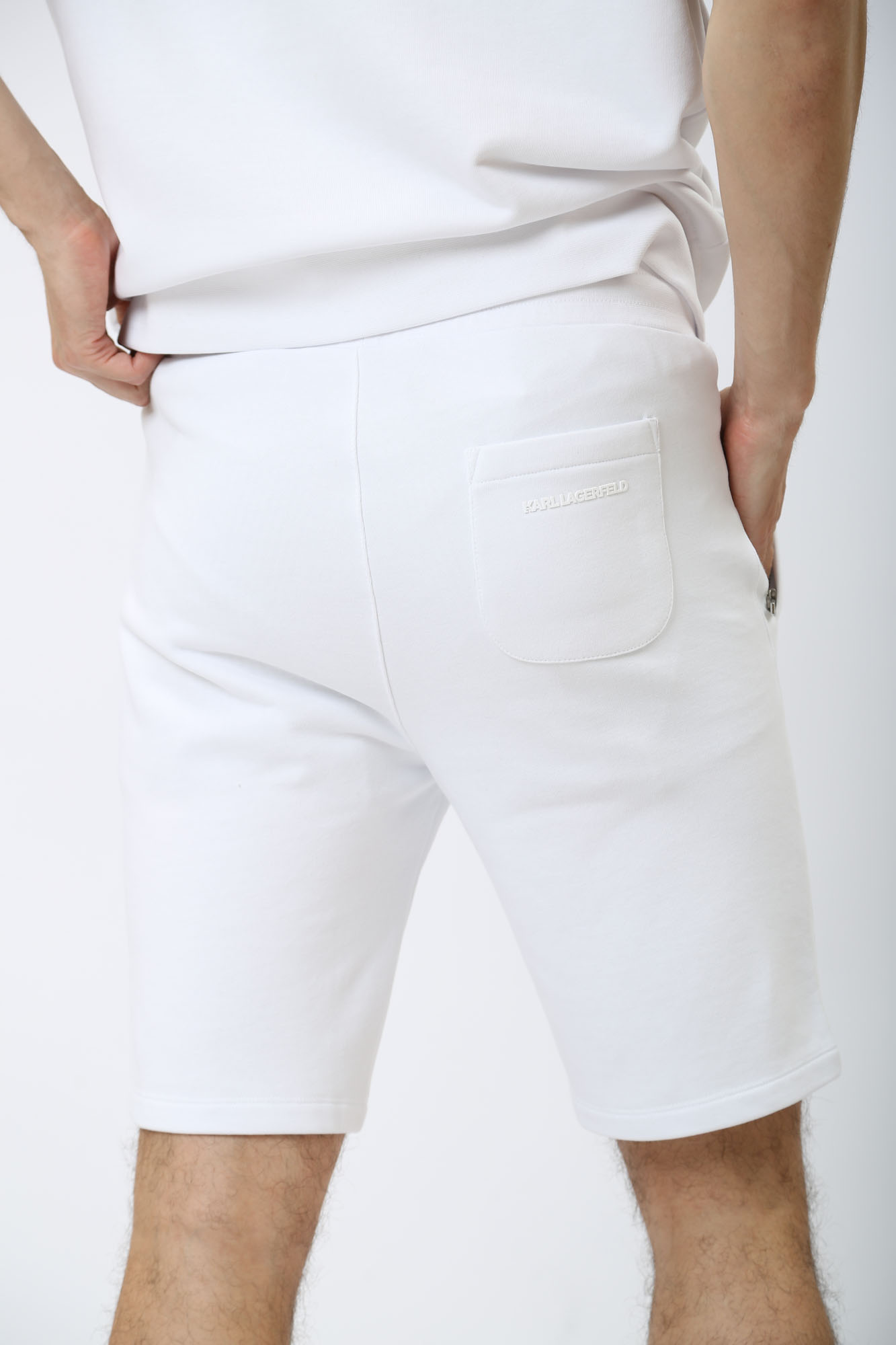 542900_705037 Шорты трикотажные Karl Lagerfeld Белый