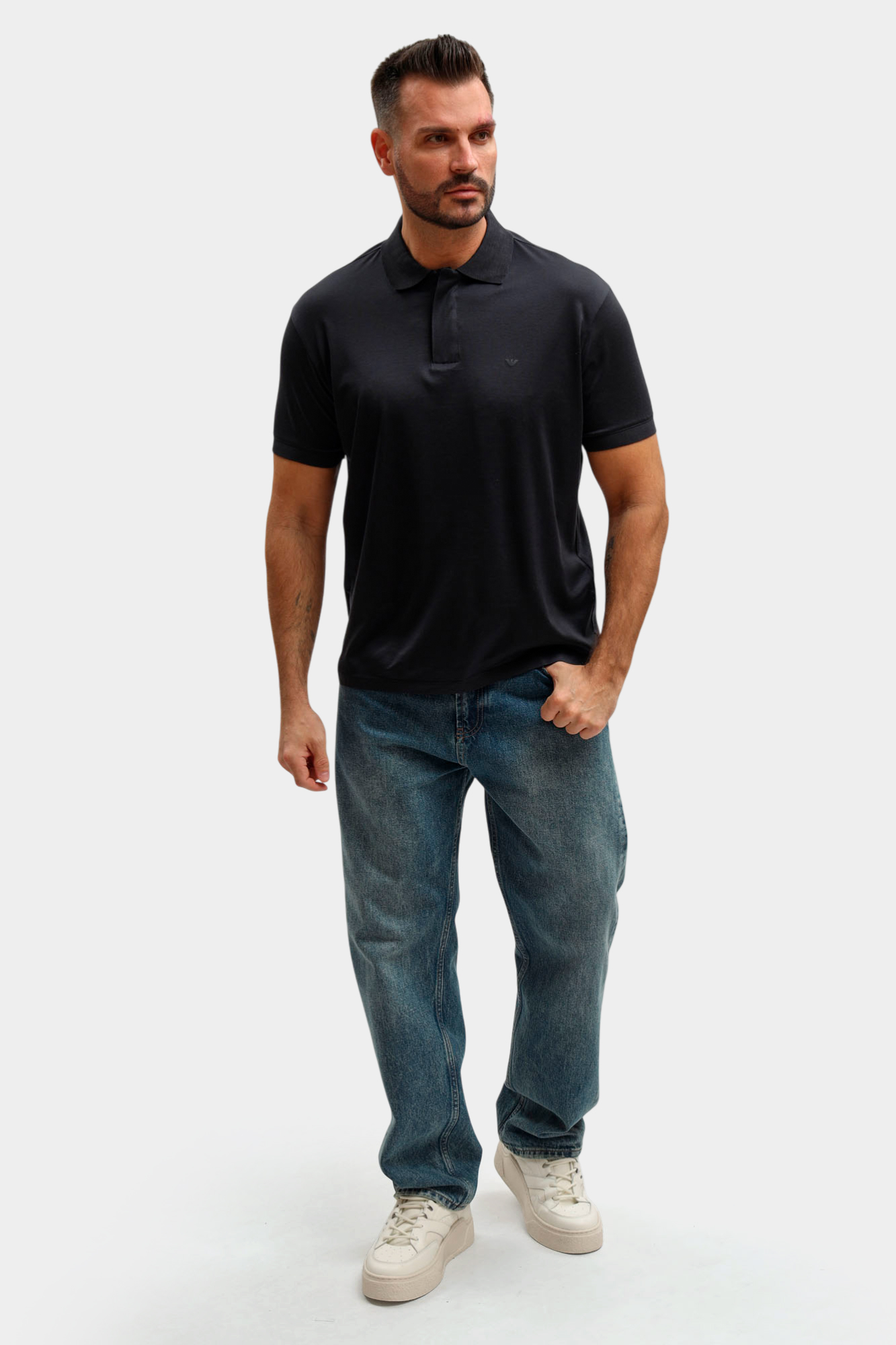 EM005492_AF24839 Поло Emporio Armani Синий