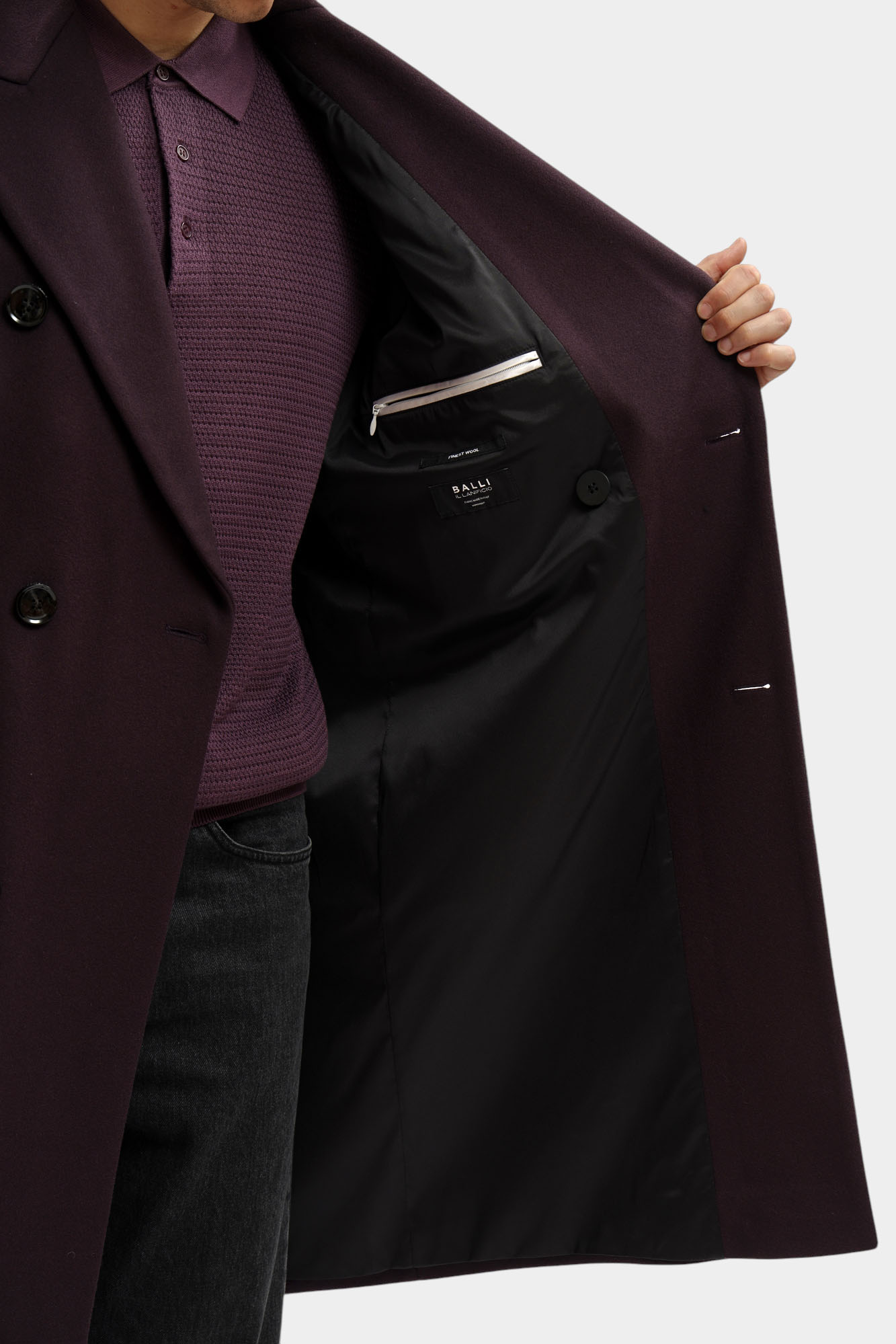 30049725_10020802 Пальто Strellson Фиолетовый