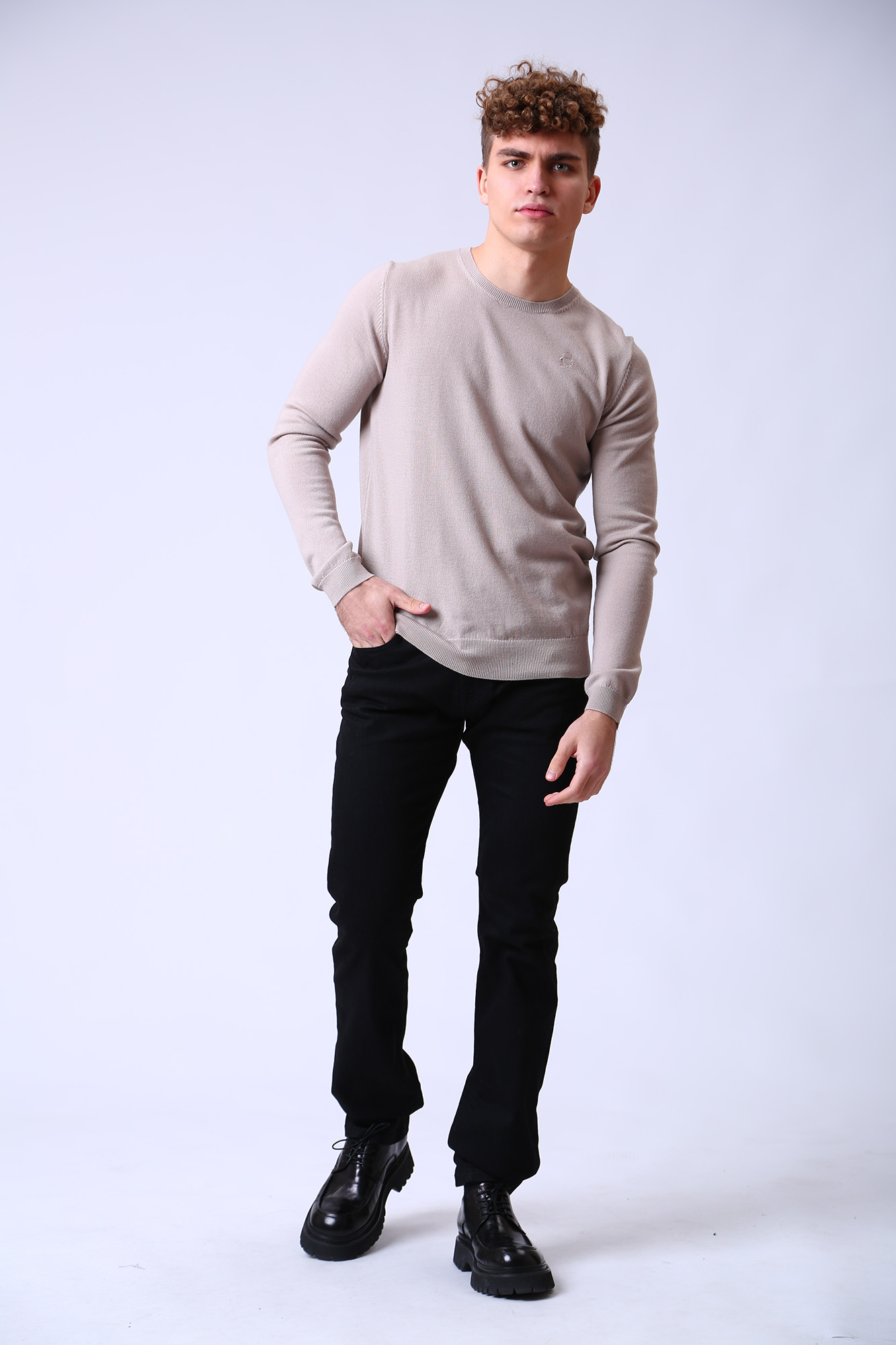 524399_655000 Джемпер Karl Lagerfeld Бежевый