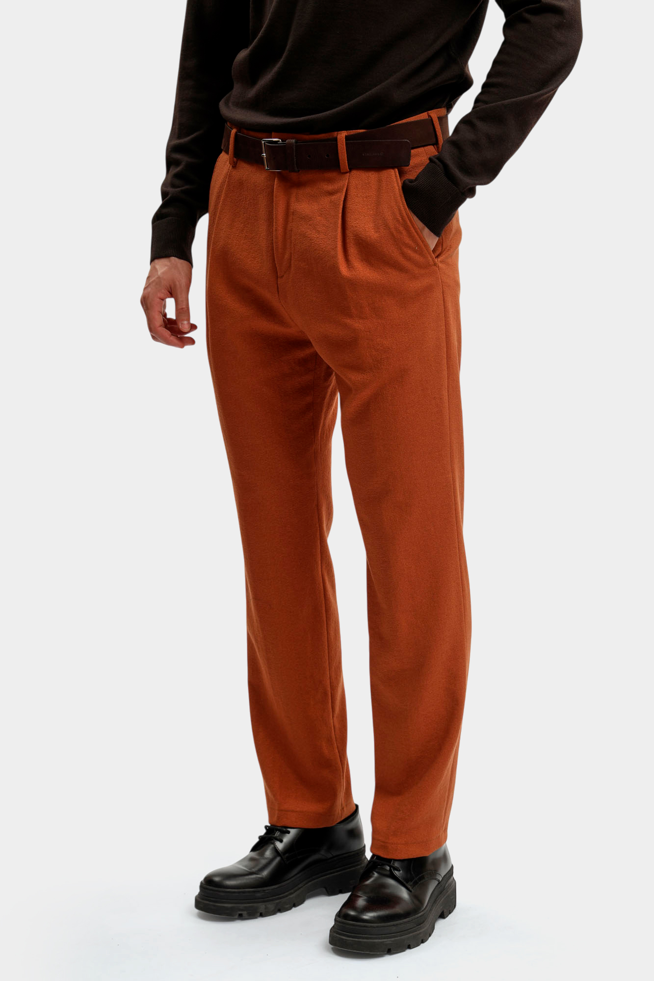 30047355_10019843 Брюки классические Strellson Коричневый