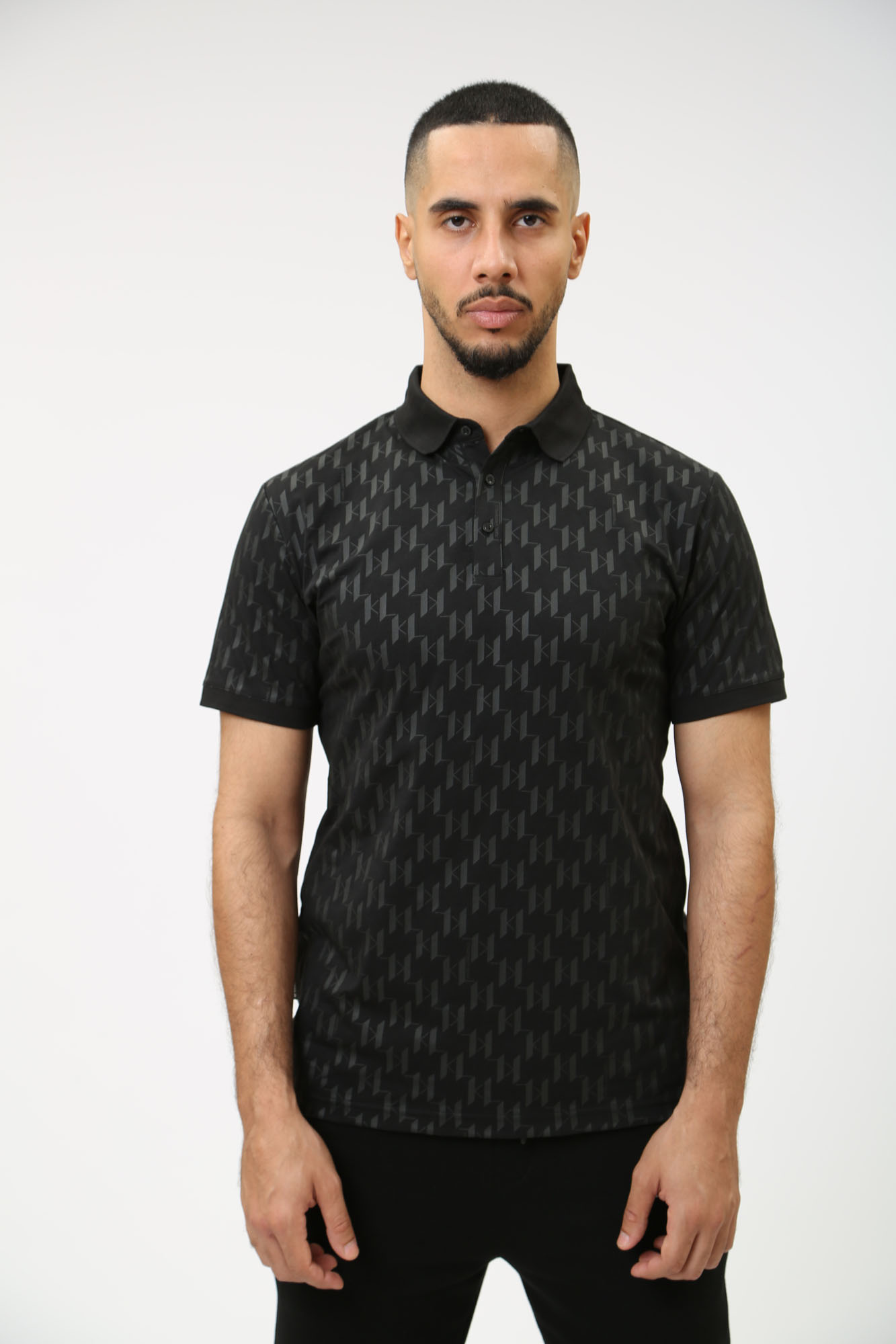 542251_745070 Поло Karl Lagerfeld Черный