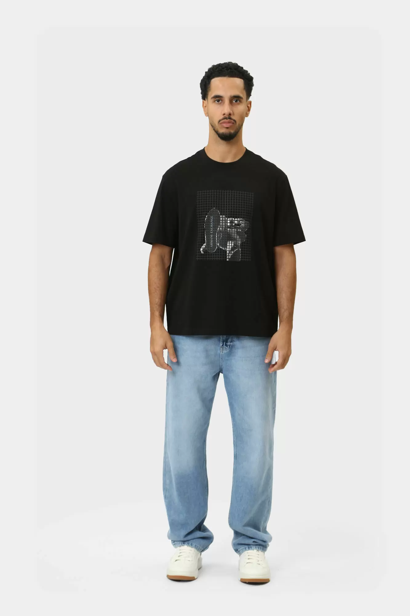 6DZTLD_ZJ9JZ Футболка Armani Exchange Черный