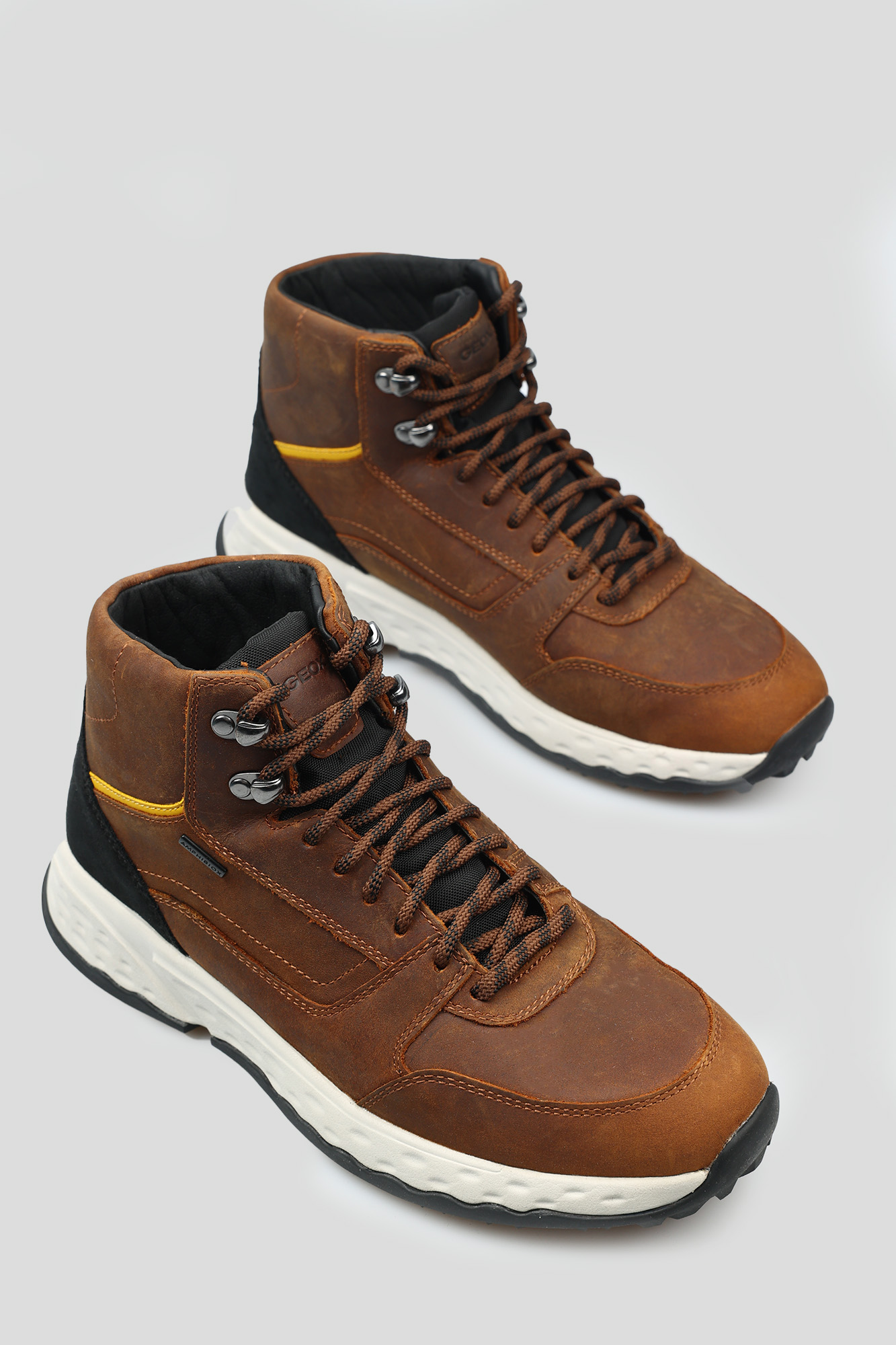 U36F0D00035 Кроссовки Geox Желтый