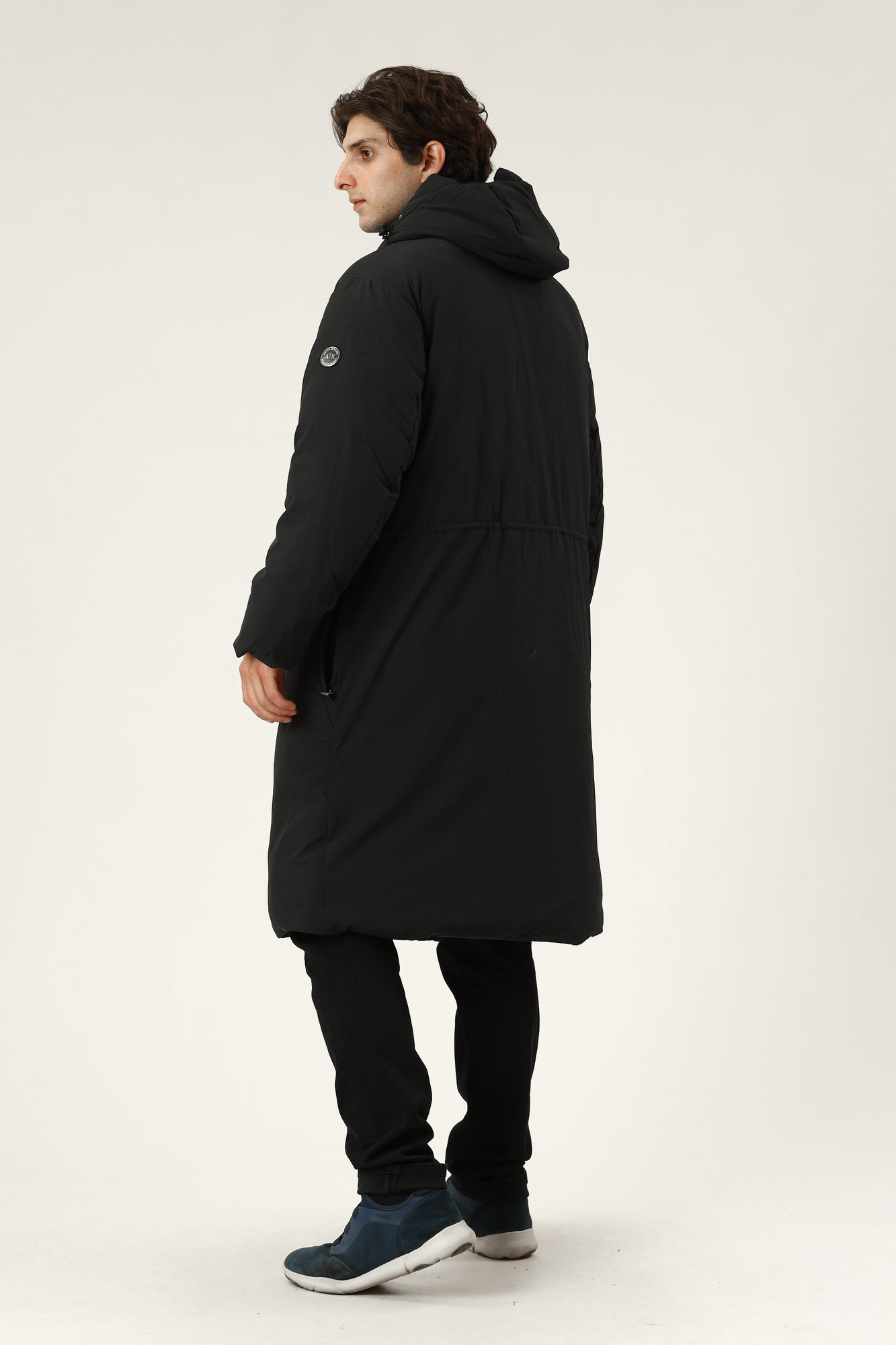 6KZL06_ZNICZ Пальто утепленное Armani Exchange Черный