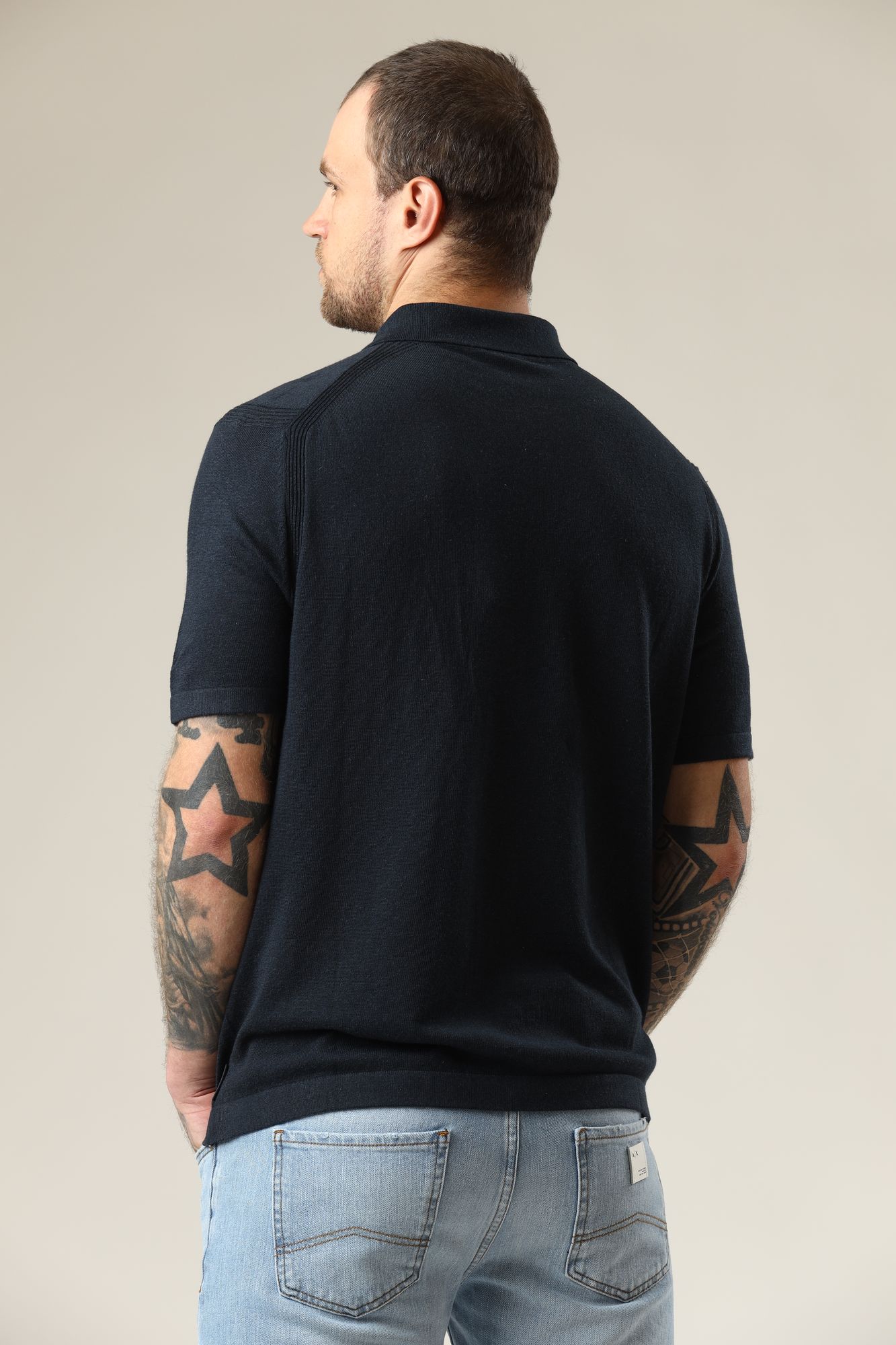 3KZF1A_ZMN3Z Поло Armani Exchange Синий