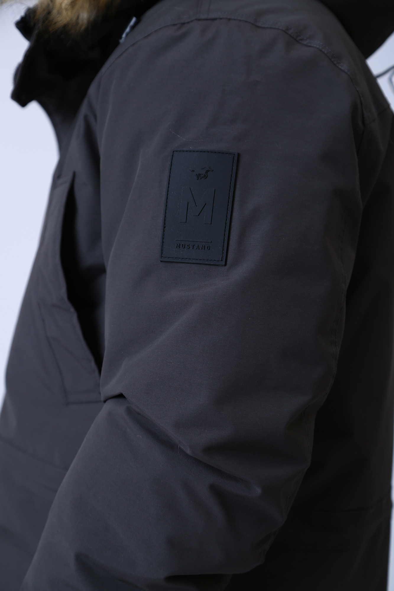 1012701-4070 Куртка утепленная Mustang Серый