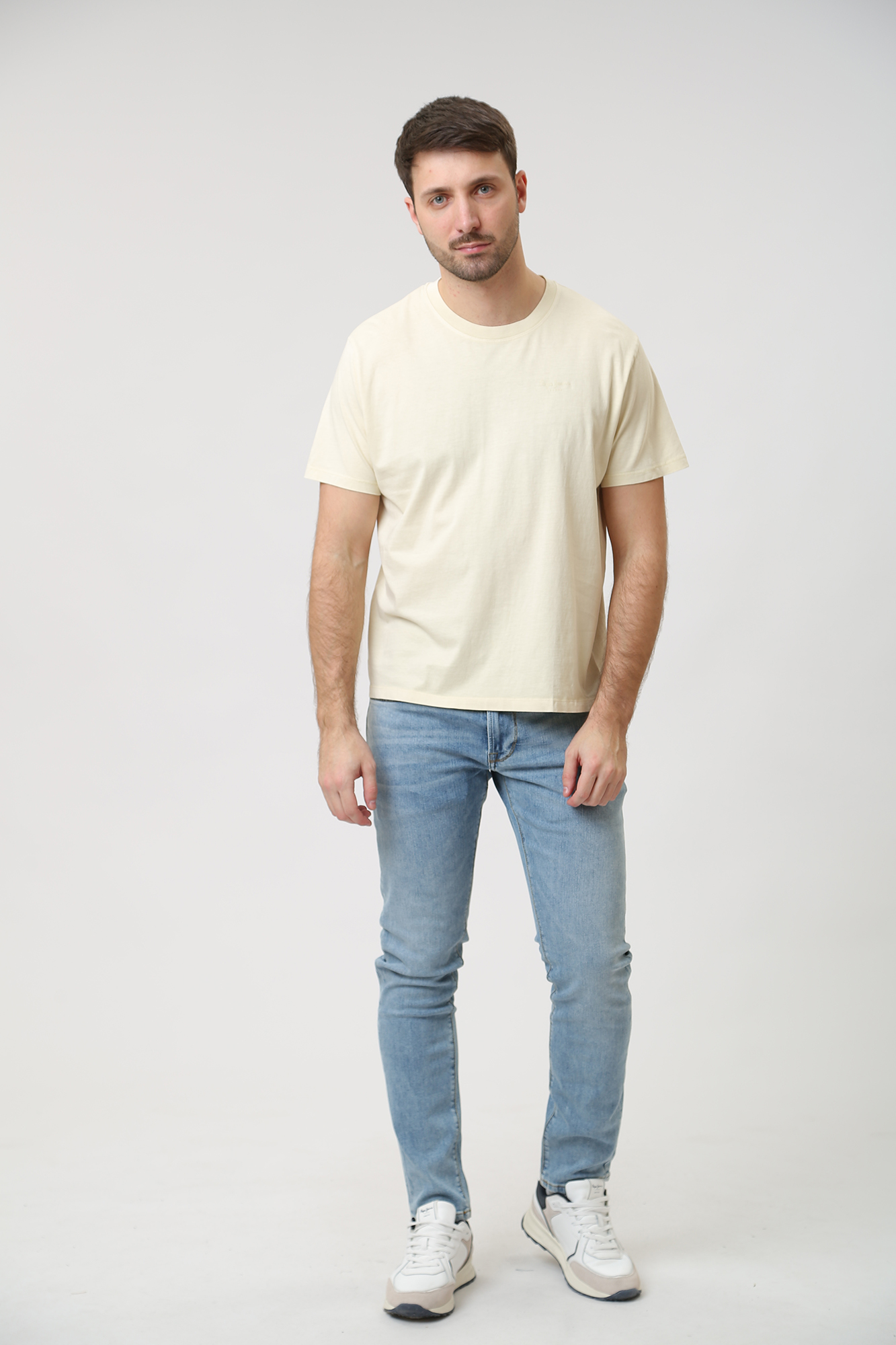 PM207390MN5 Джинсы TAPERED JEANS  Pepe Jeans Голубой