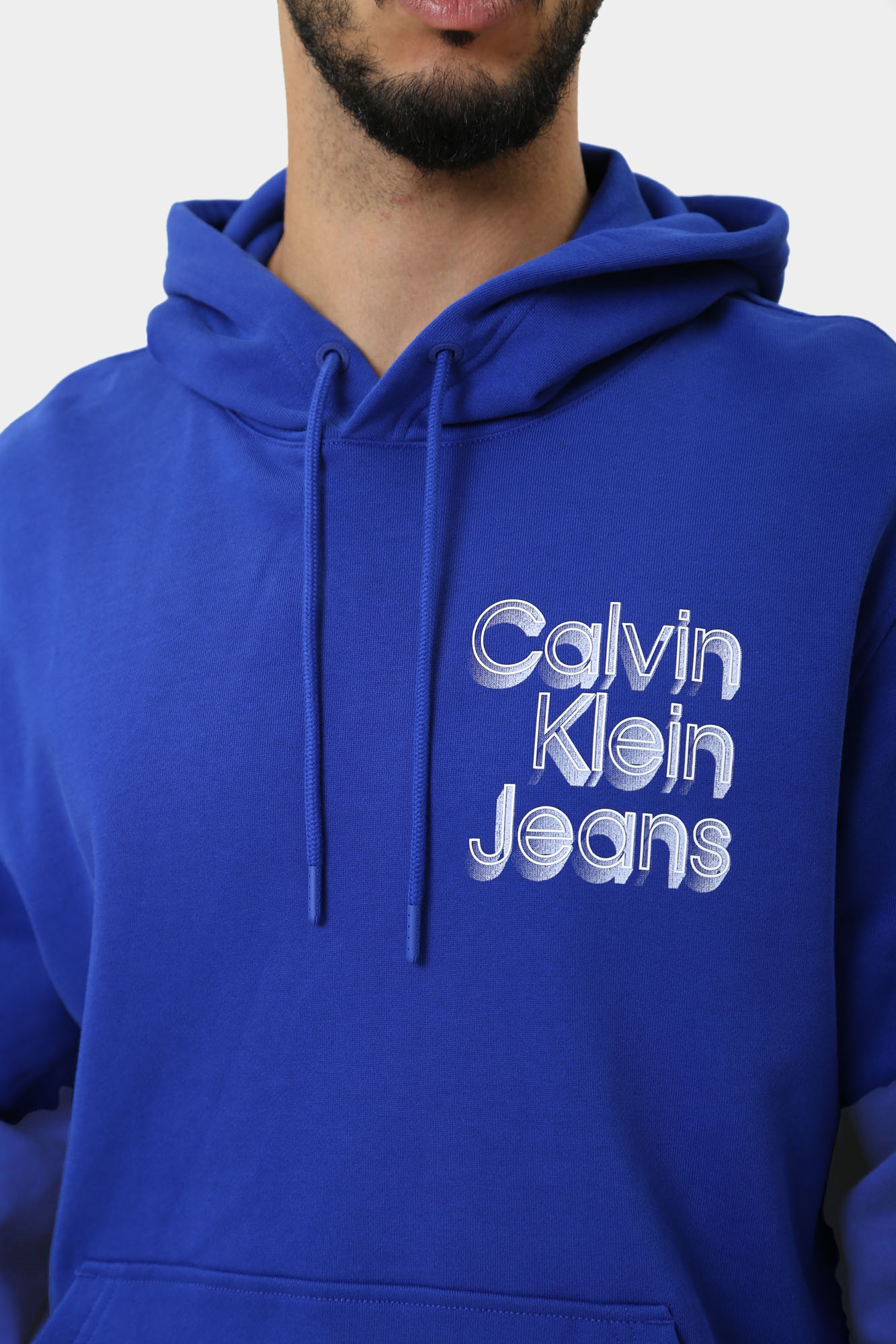 J30J325927 Худи Calvin Klein Jeans Синий