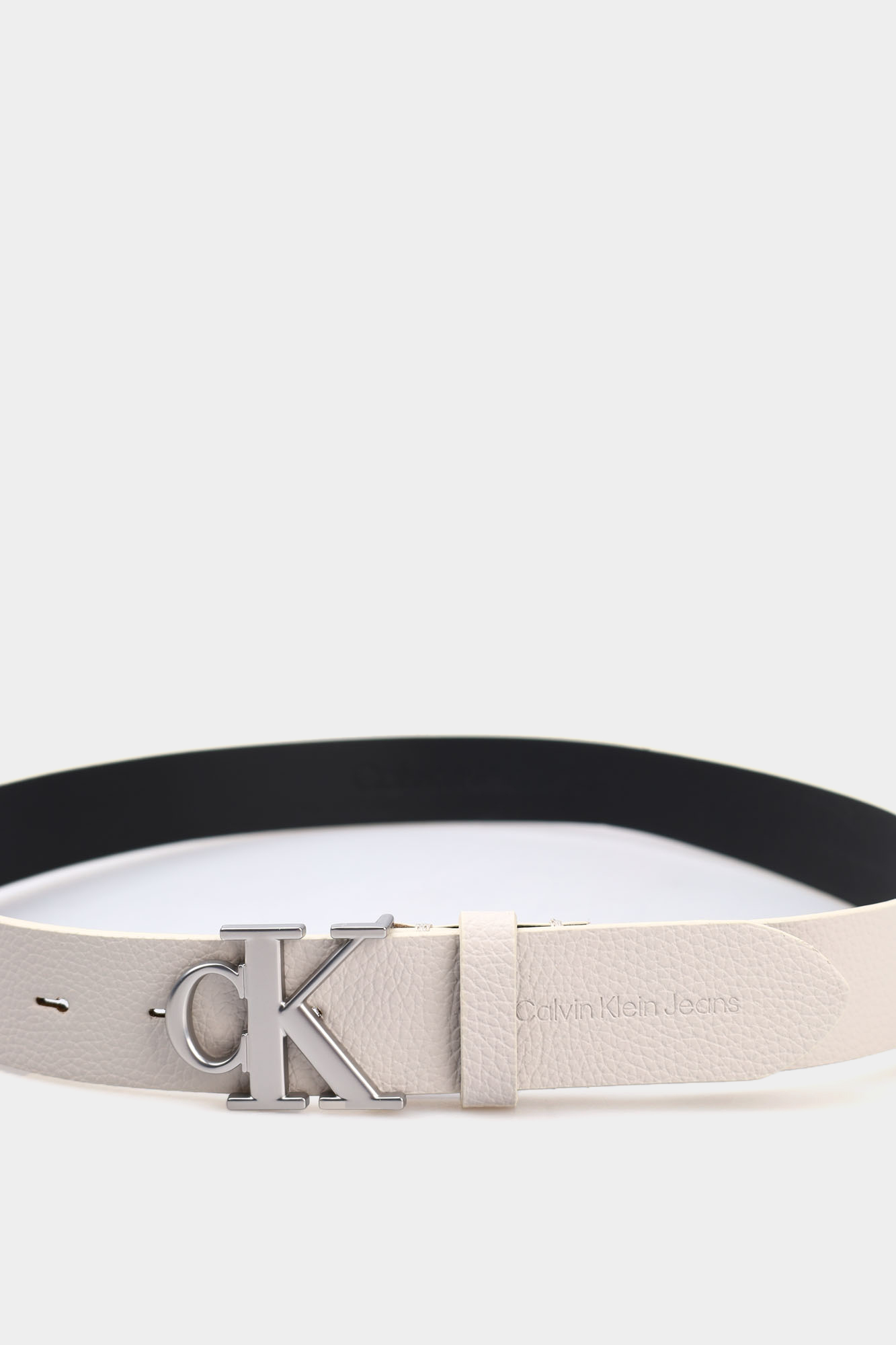 K60K612377 Ремень Calvin Klein Jeans Бежевый