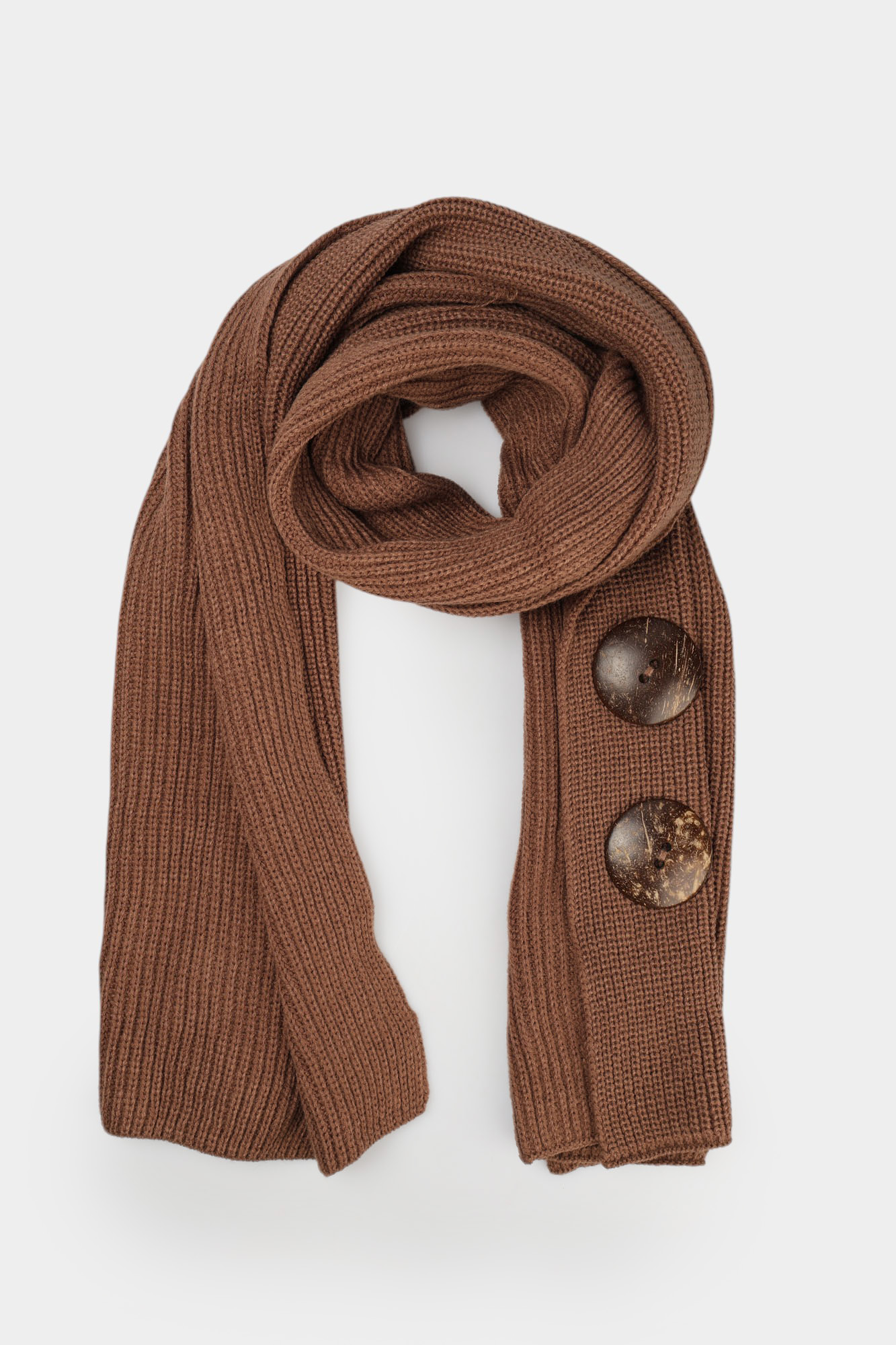 5299-041-55 Палантин Marc Cony Коричневый