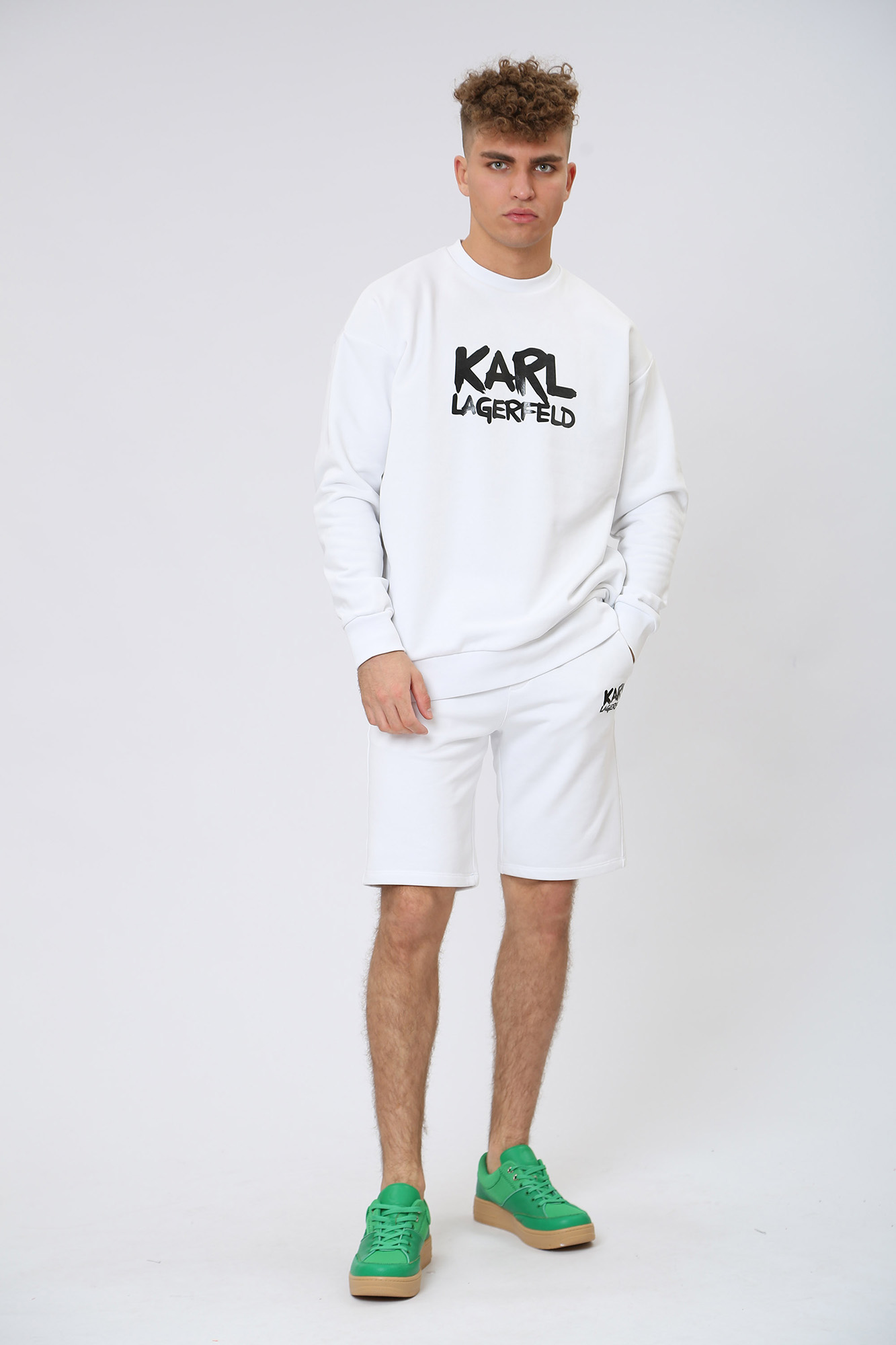 531900_705280 Свитшот Karl Lagerfeld Белый