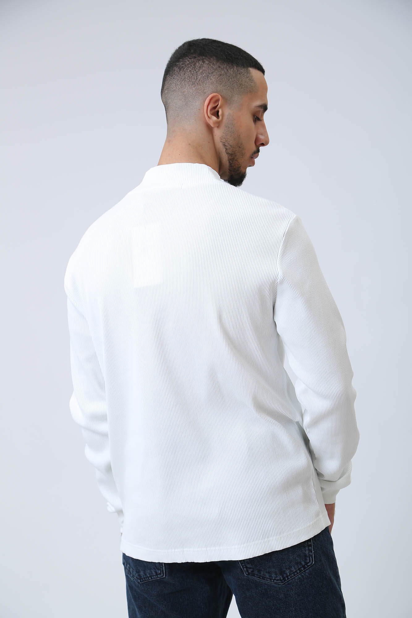 J30J324677 Лонгслив Calvin Klein Jeans Белый