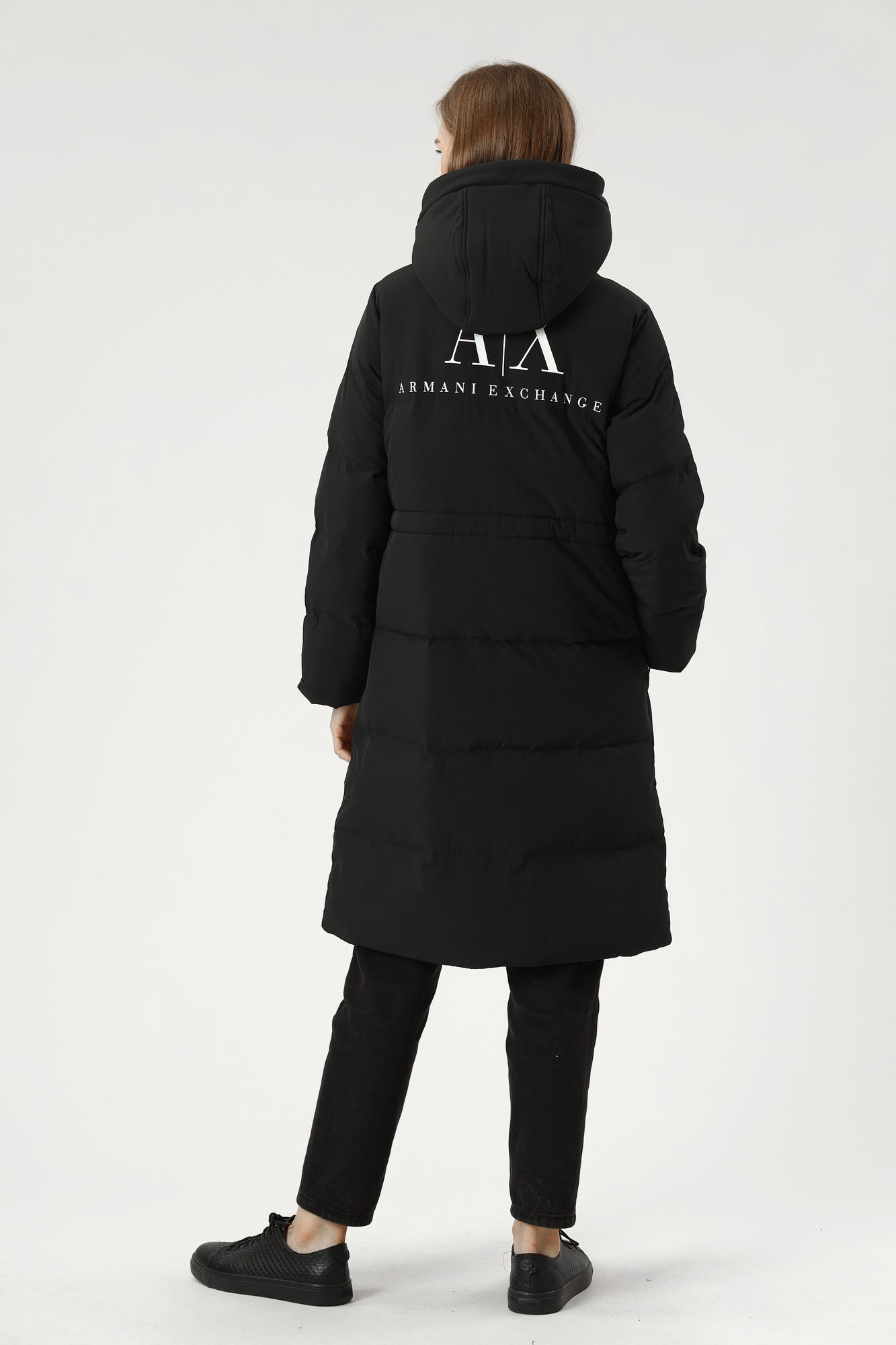 6KYK11_YNTUZ пальто пуховое armani exchange 