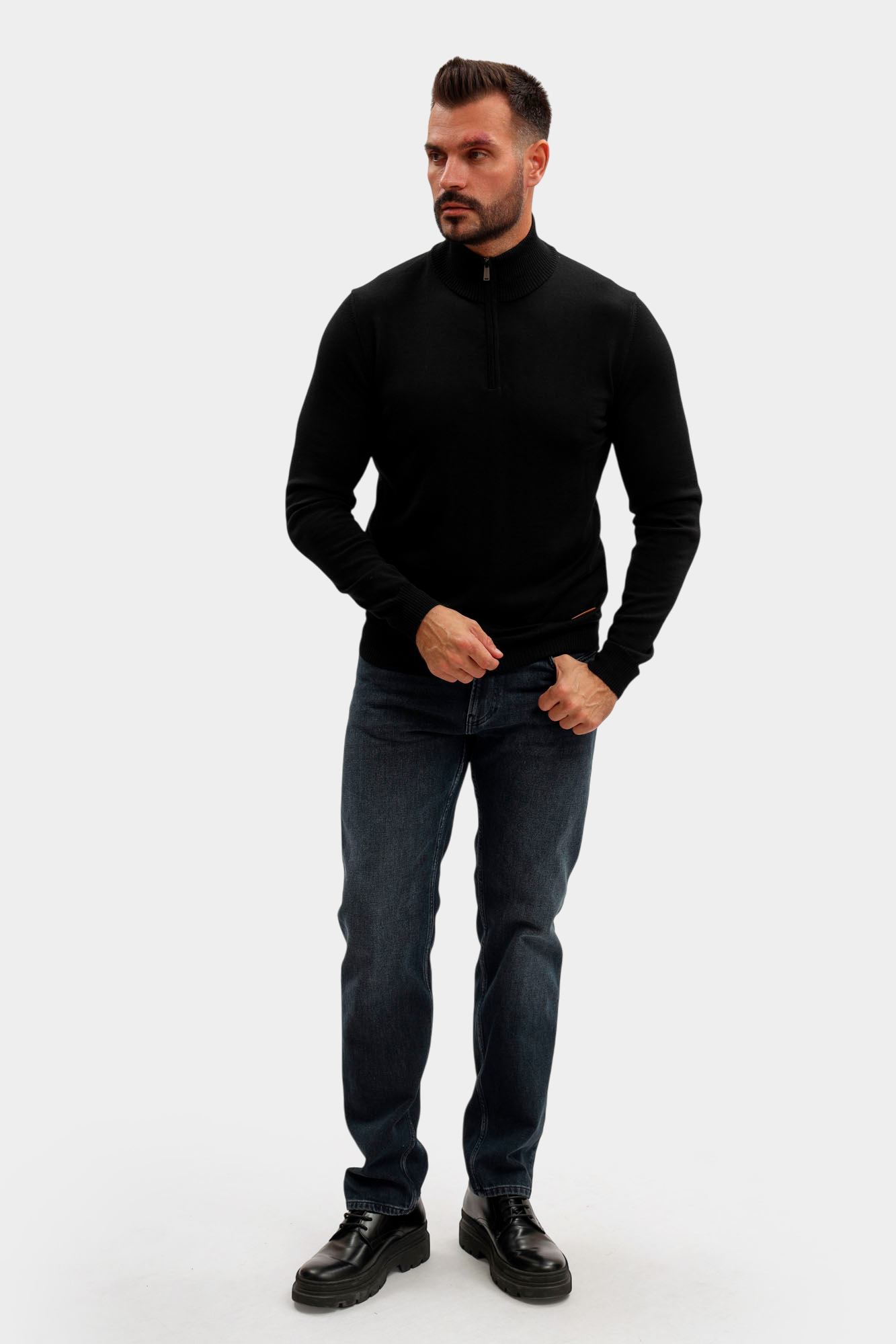 M0068000008N-MK607K02-123M Водолазка Trussardi Черный