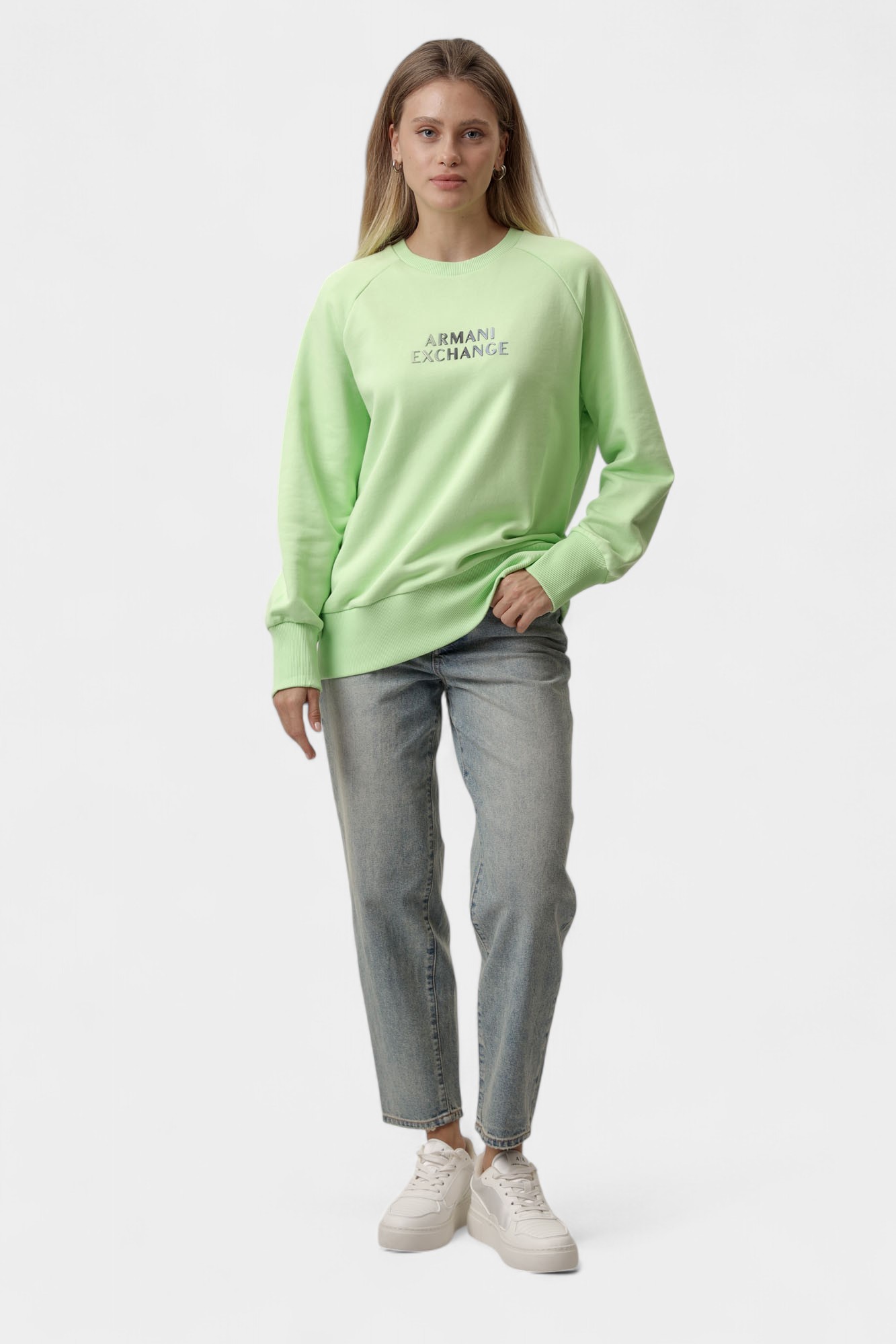 3DYM25_YJEEZ свитшот armani exchange 