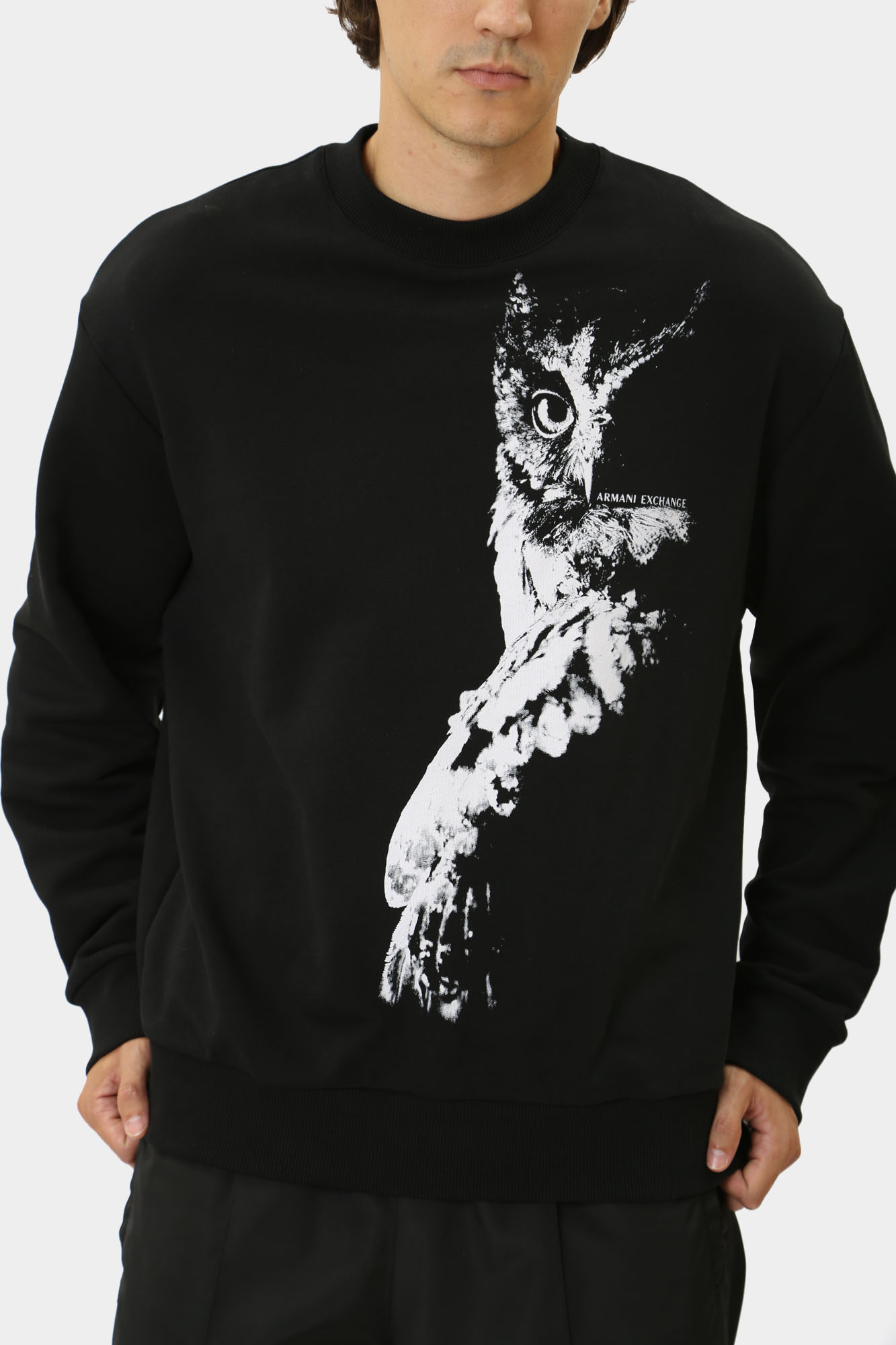 XM000042_AF10858 Свитшот Armani Exchange Черный