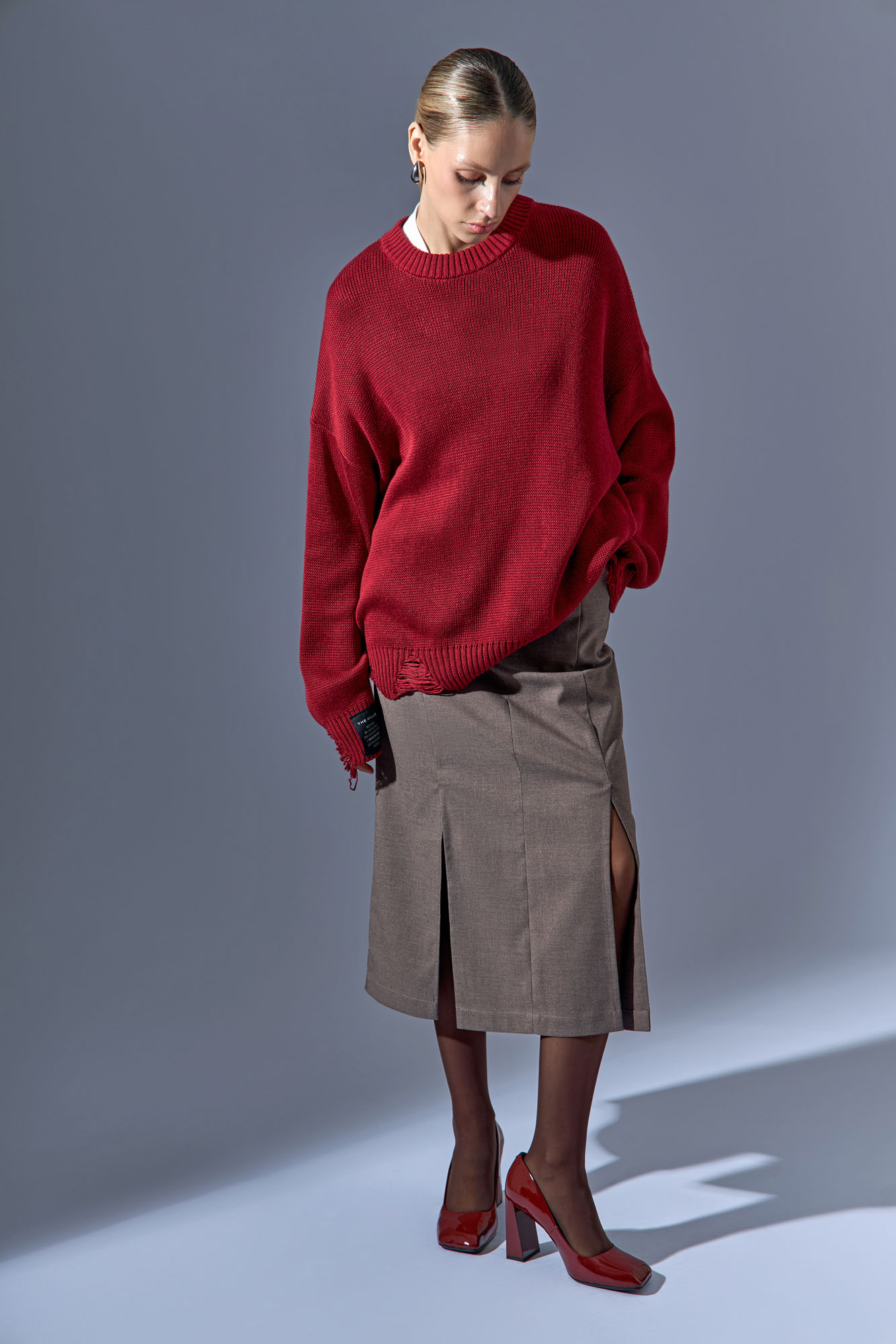 W2527-JY-2508 Туфли Marc Cony Бордовый