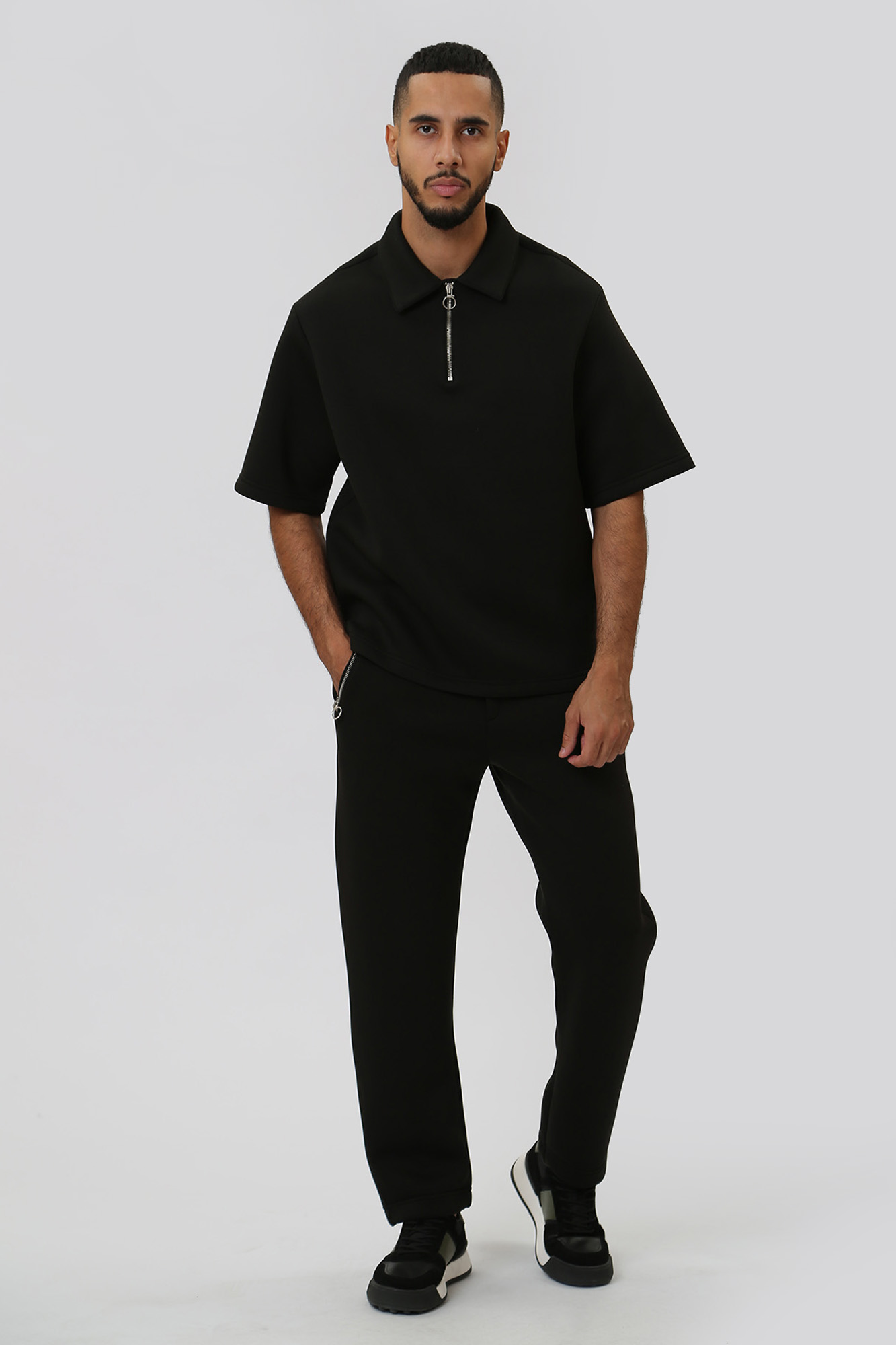 52T00777-1T006415 Поло Trussardi Черный