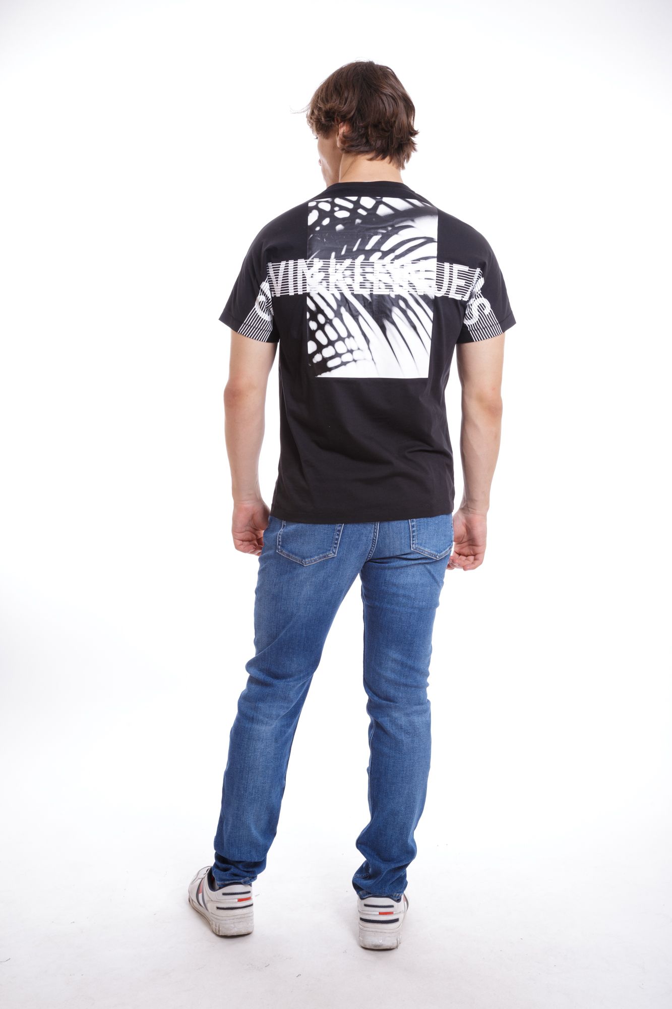 J30J318421 Джинсы SLIM TAPERED Calvin Klein Jeans Голубой