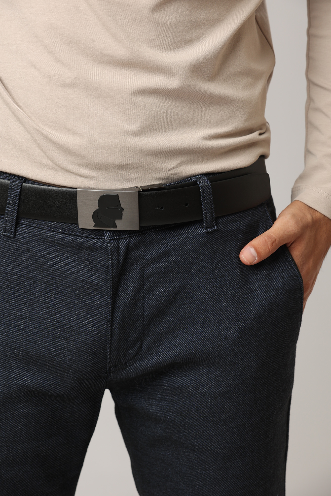 524816_255836 Брюки чиносы Karl Lagerfeld Синий