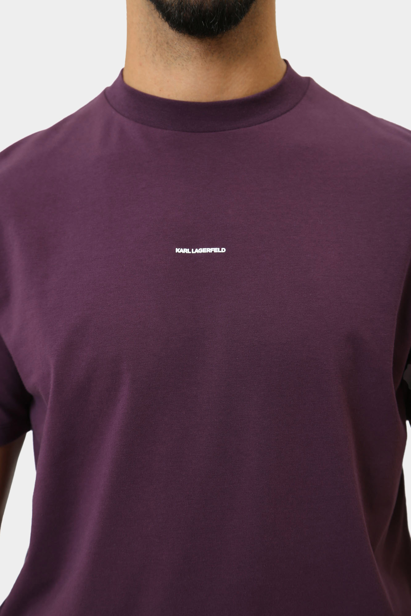 544221_755053 Футболка Karl Lagerfeld Фиолетовый