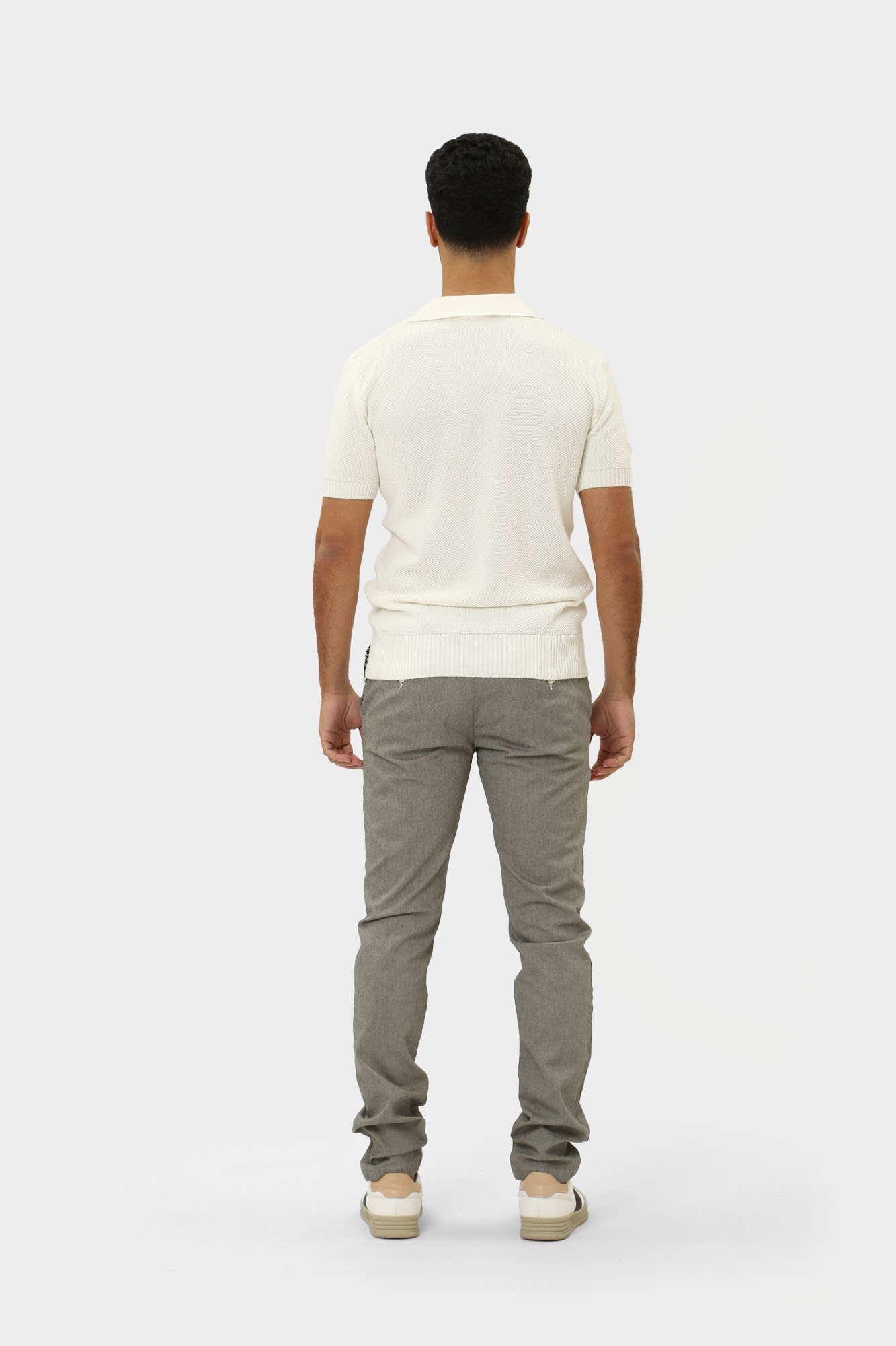 PBMP0357 Брюки чиносы Bikkembergs Серый