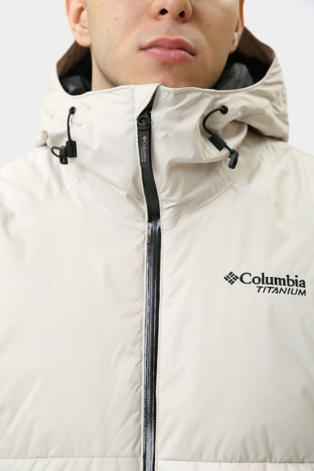 2087341 Куртка горнолыжная Columbia Бежевый