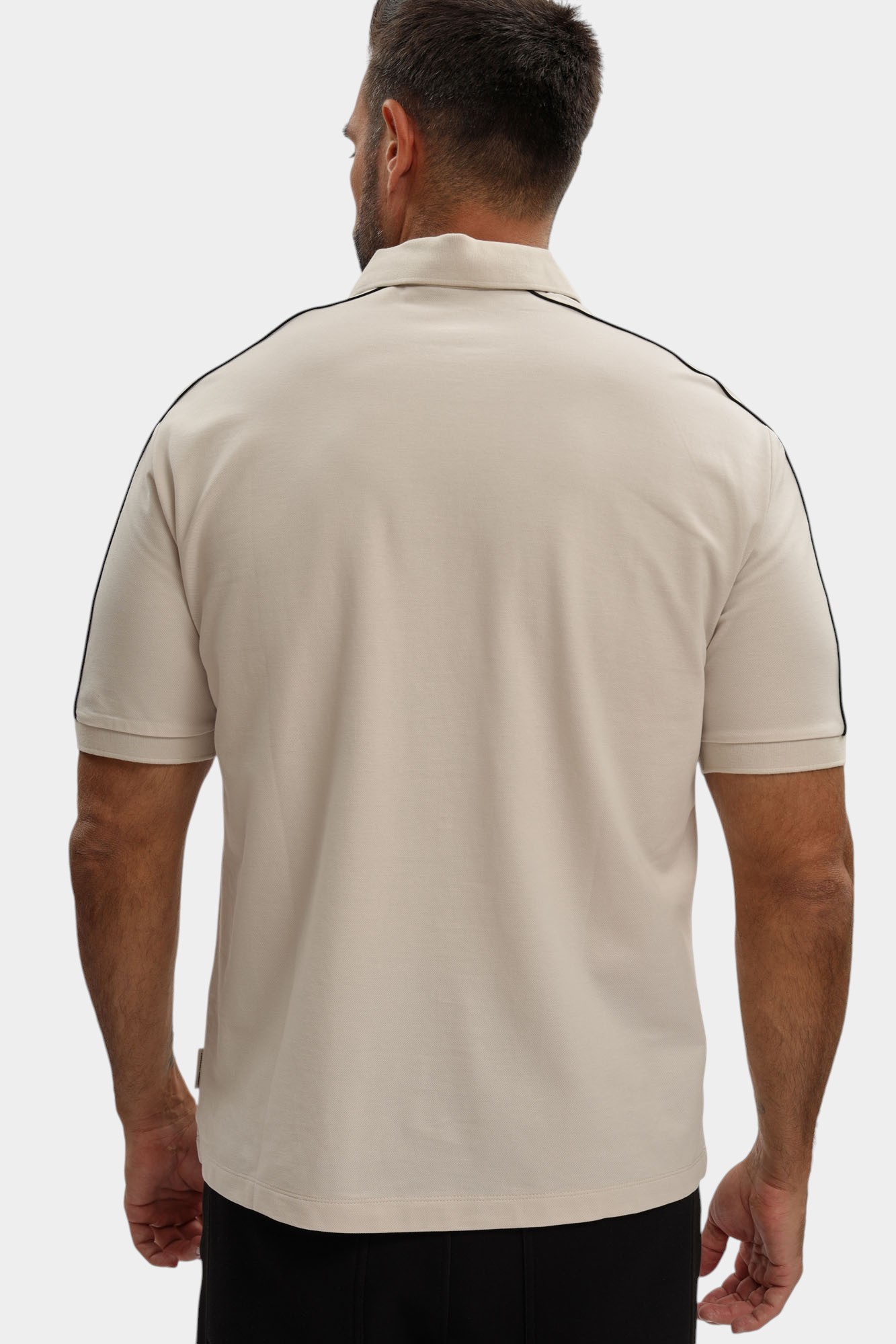 XM001359_AF13026 Поло Armani Exchange Бежевый