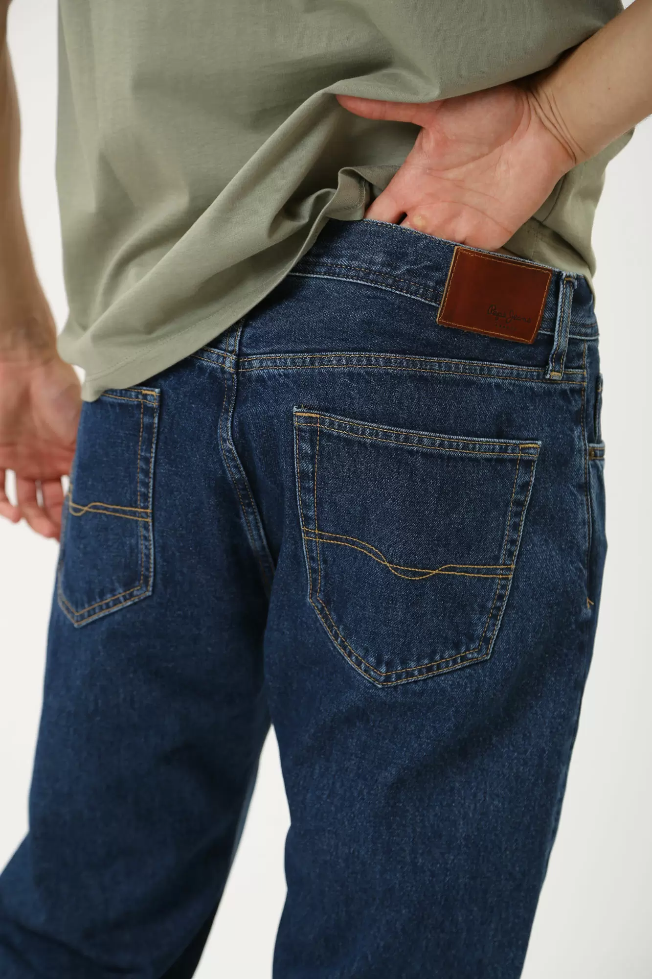 PM207704HW5 Брюки джинсовые Pepe Jeans Синий