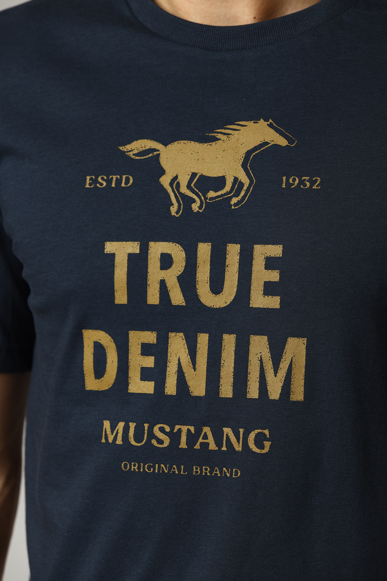 1012514-5330 Футболка Mustang Синий